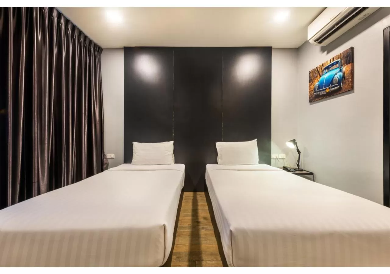 Bed in The Wind Hotel