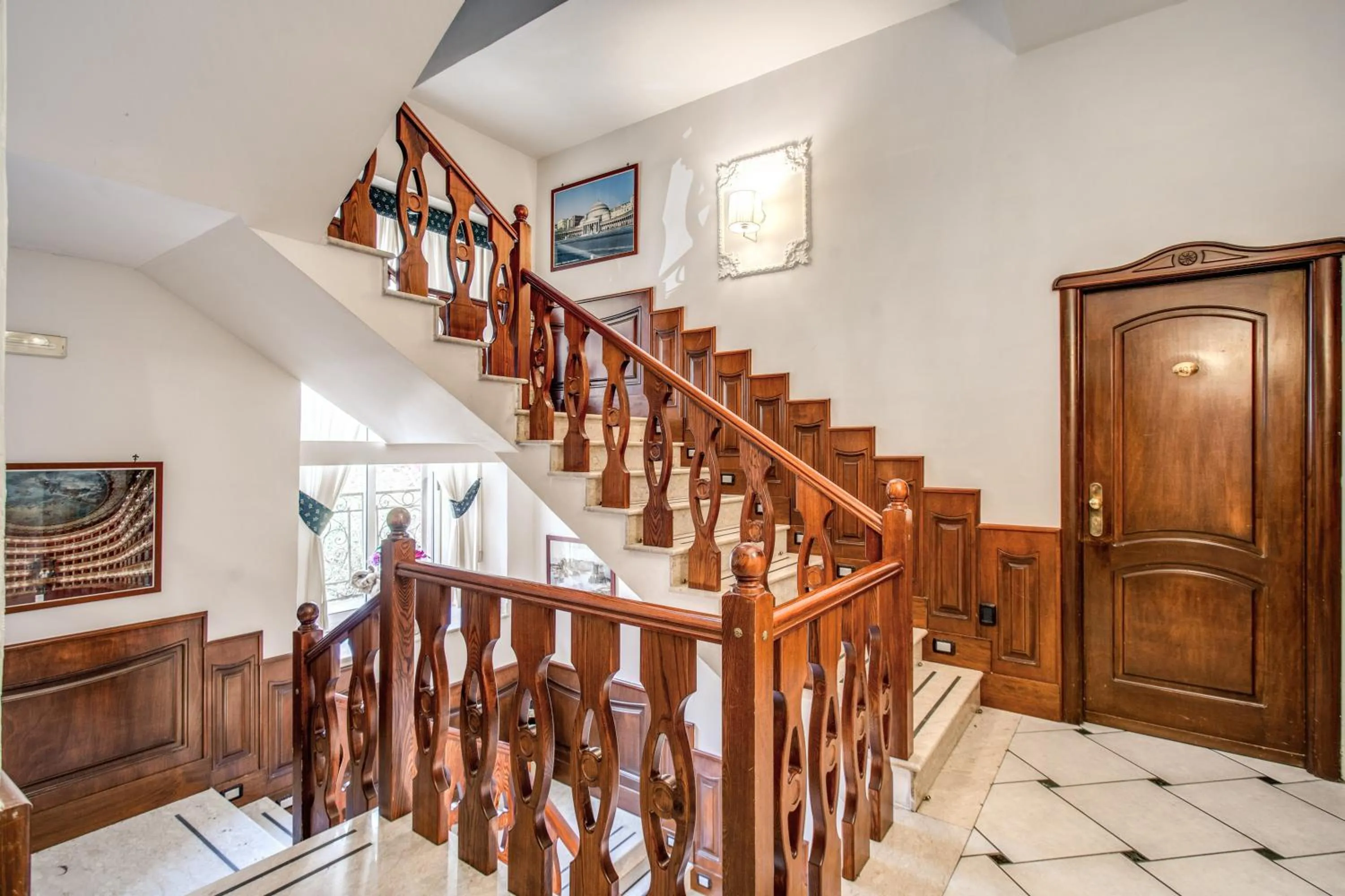 Lobby or reception in Hotel Garibaldi