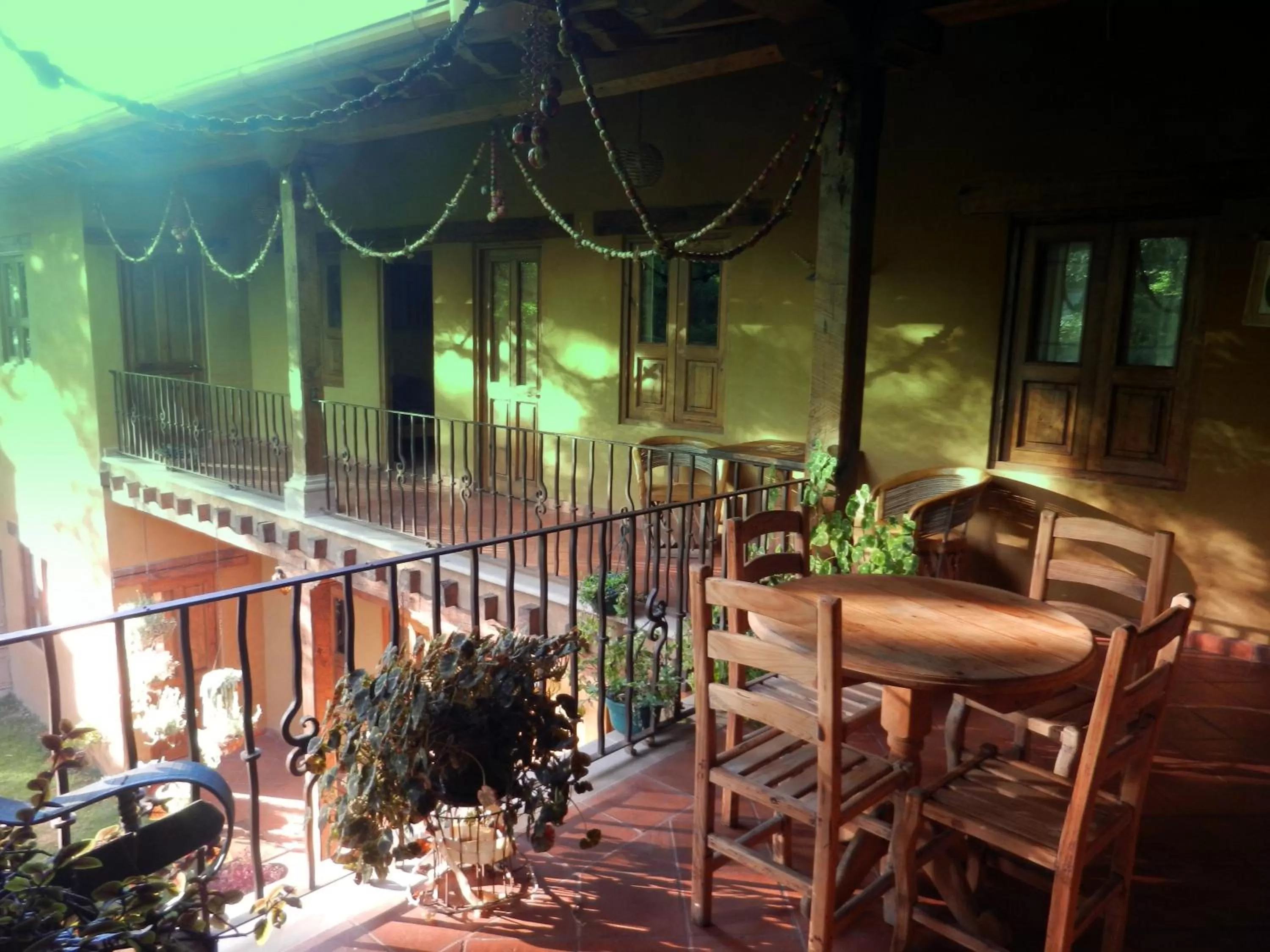 Patio in Posada Yolihuani