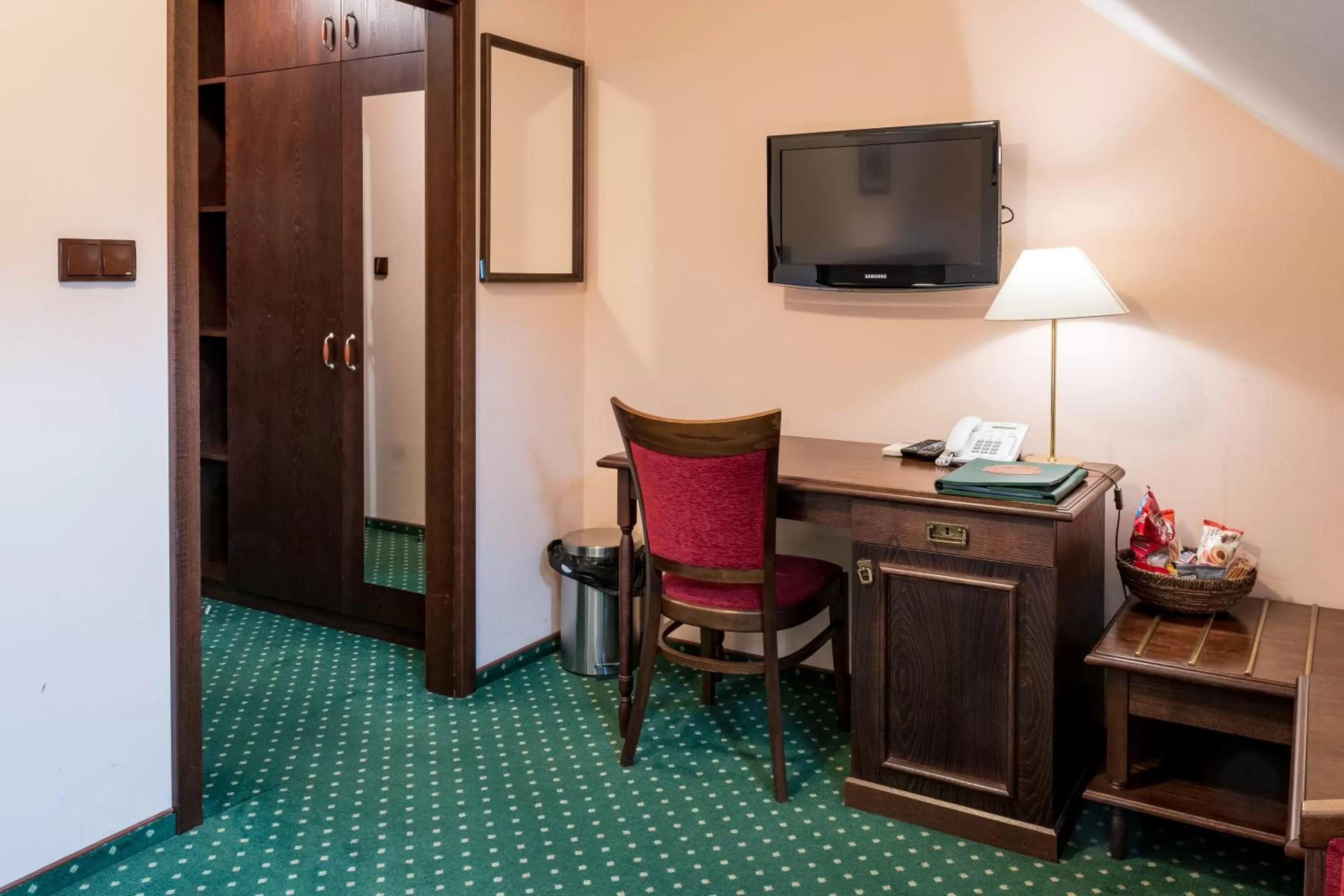 TV/Entertainment Center in Hotel U Hejtmana Šarovce