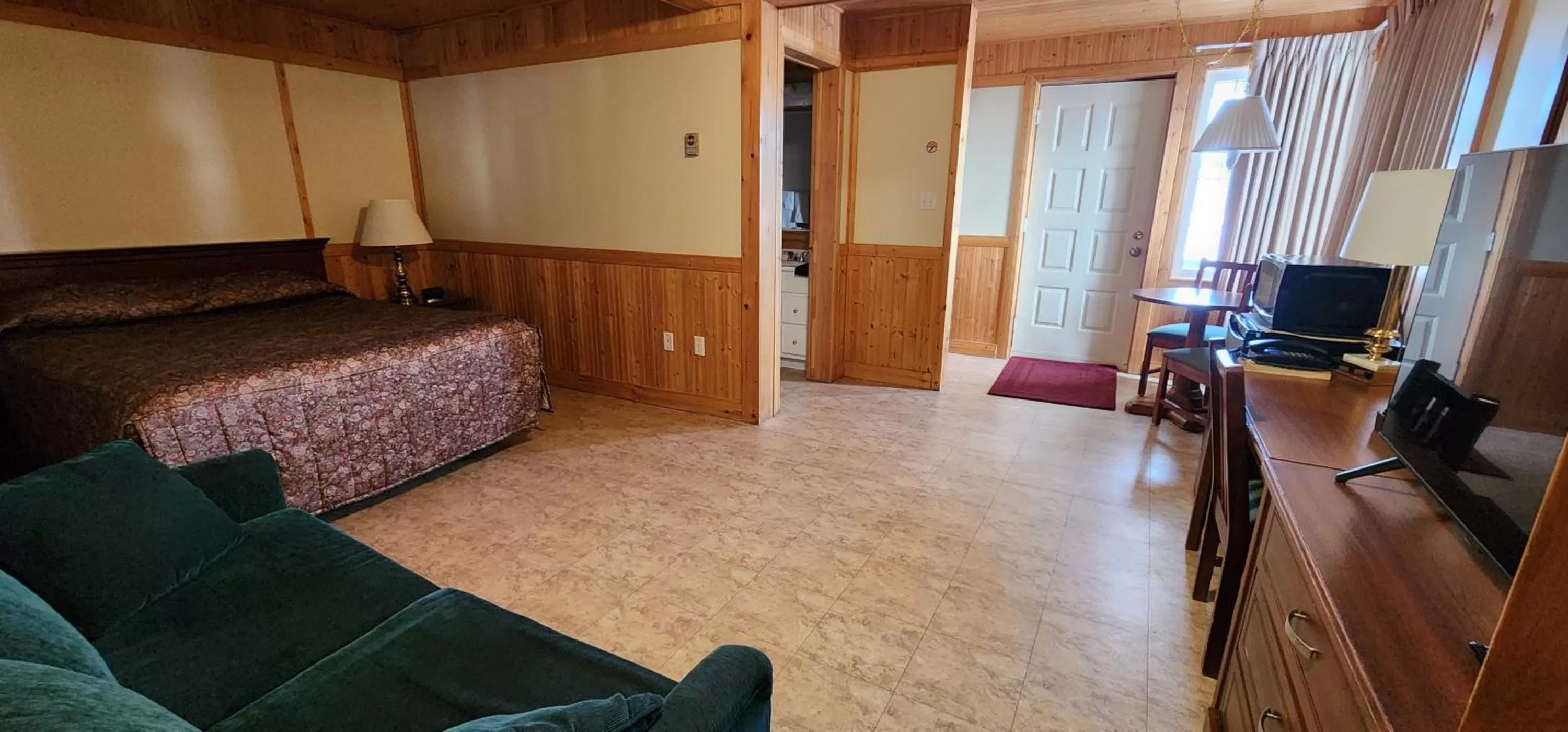 Bed in Auberge Motel 4 Saisons