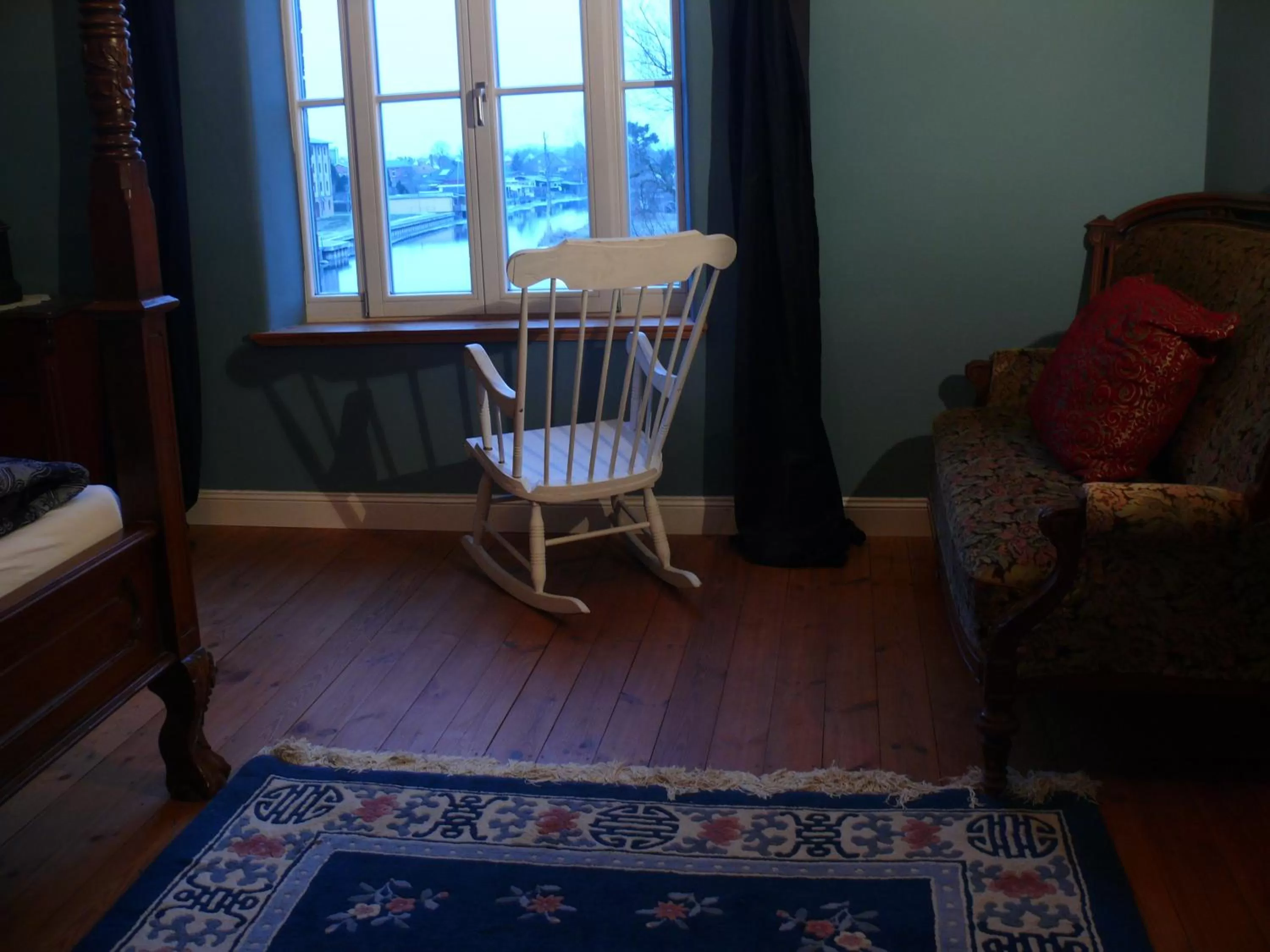 Decorative detail, Seating Area in B&B Mühlenvilla am Bützower Hafen