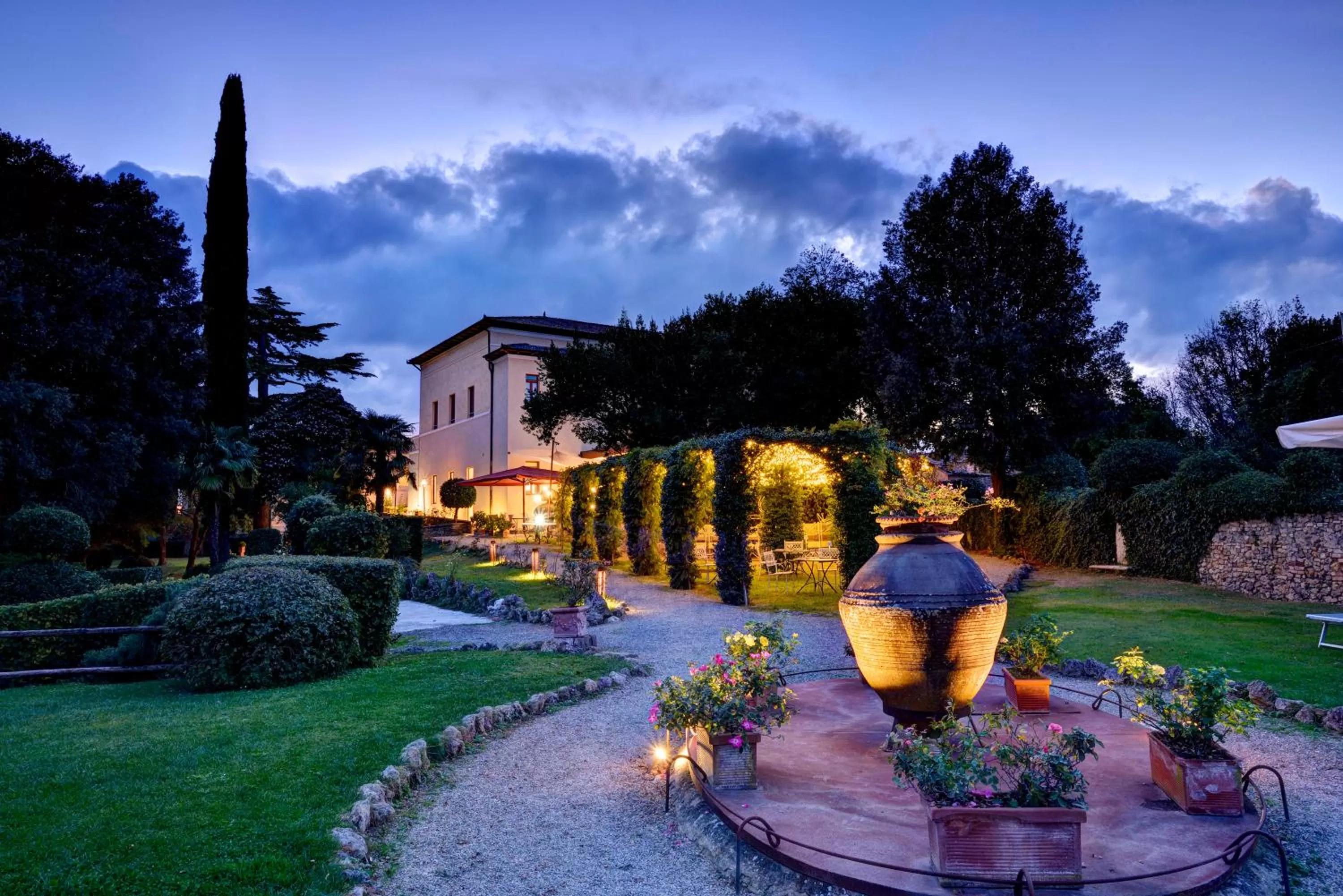Garden in Villa Sabolini