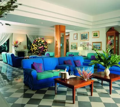 Lobby or reception in Platani Hotel