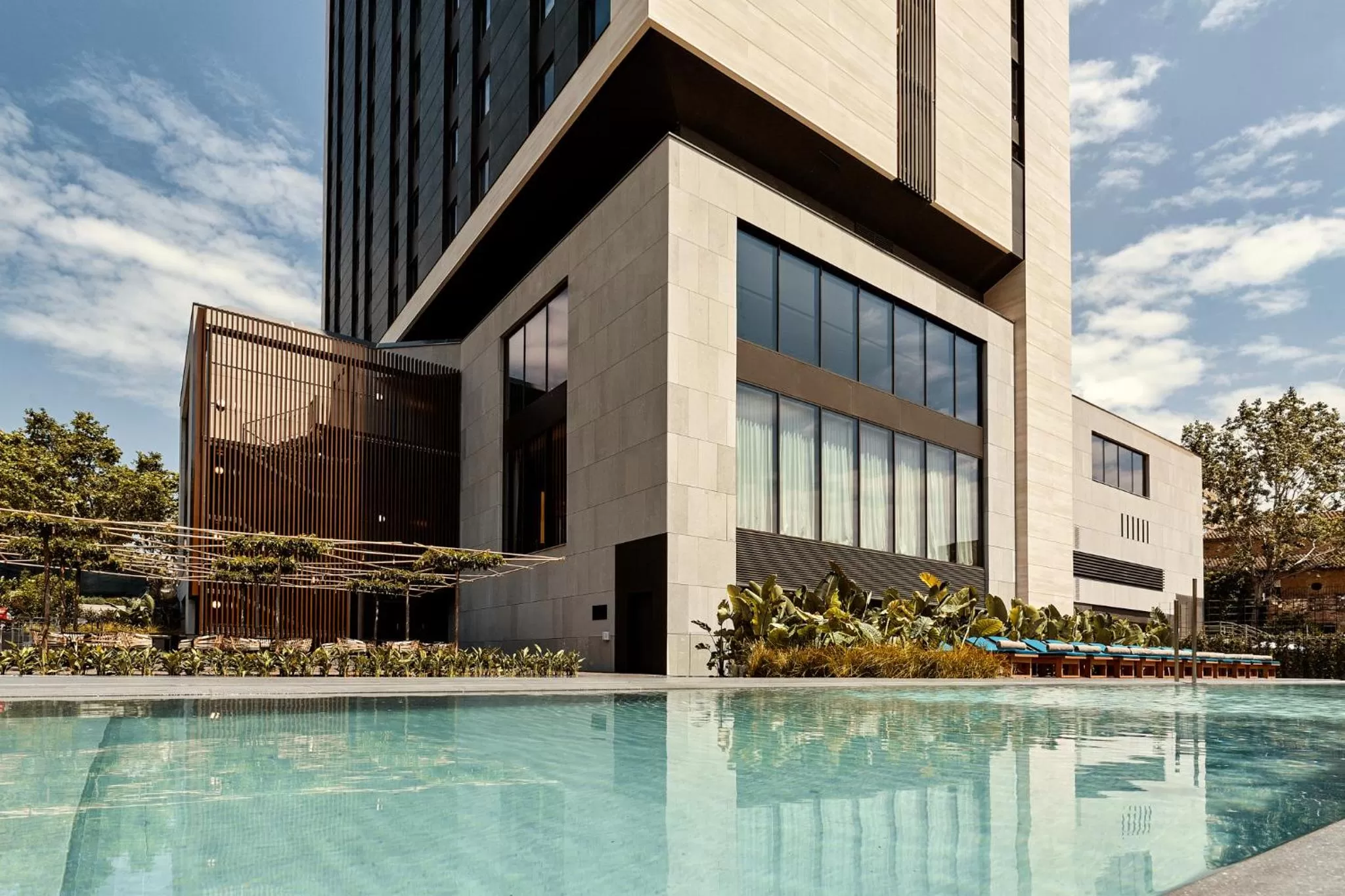 Property building in Grand Hyatt Barcelona