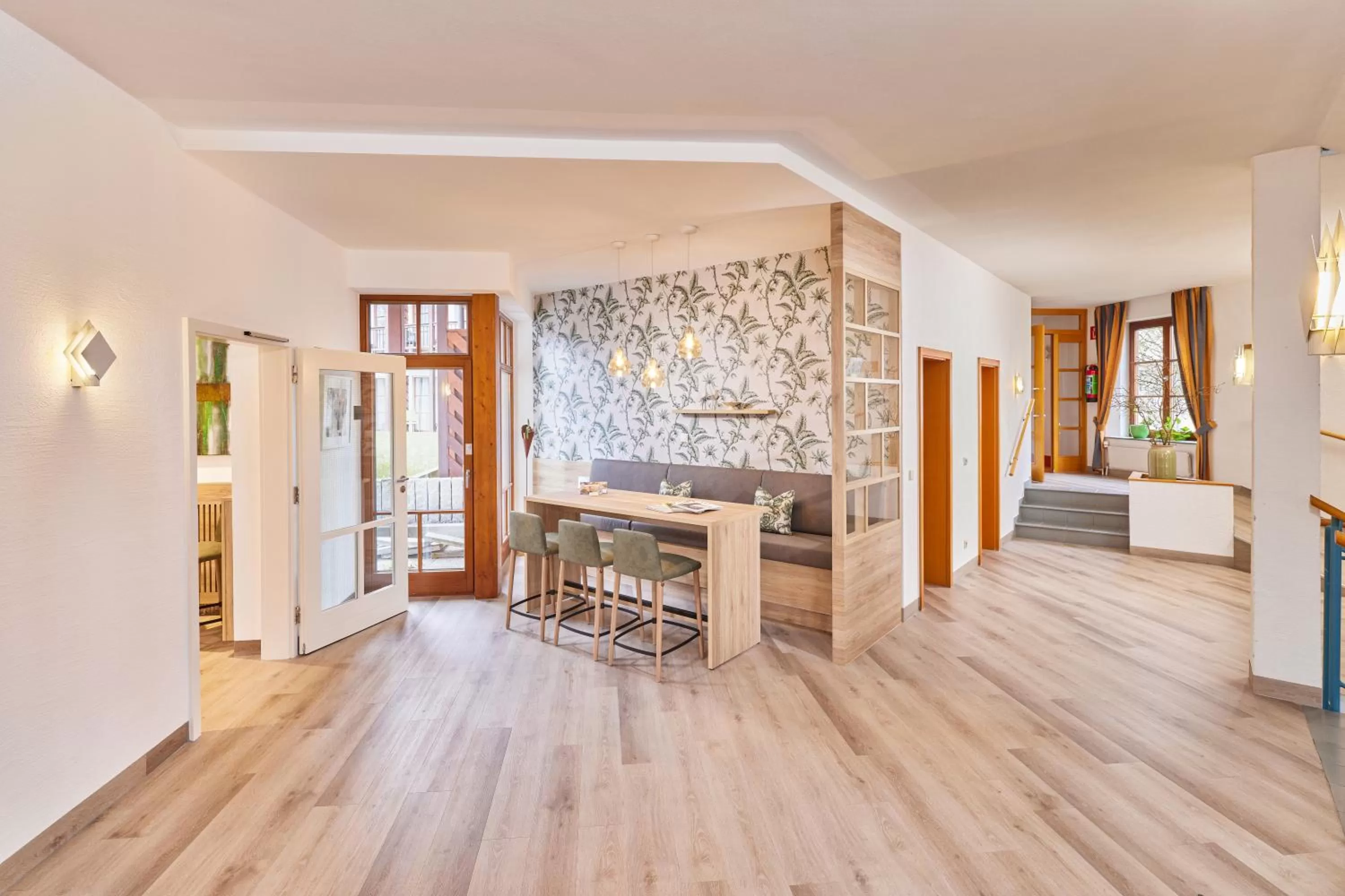 Restaurant/places to eat, Dining Area in Hotel Garni Gästehaus am Mühlbach