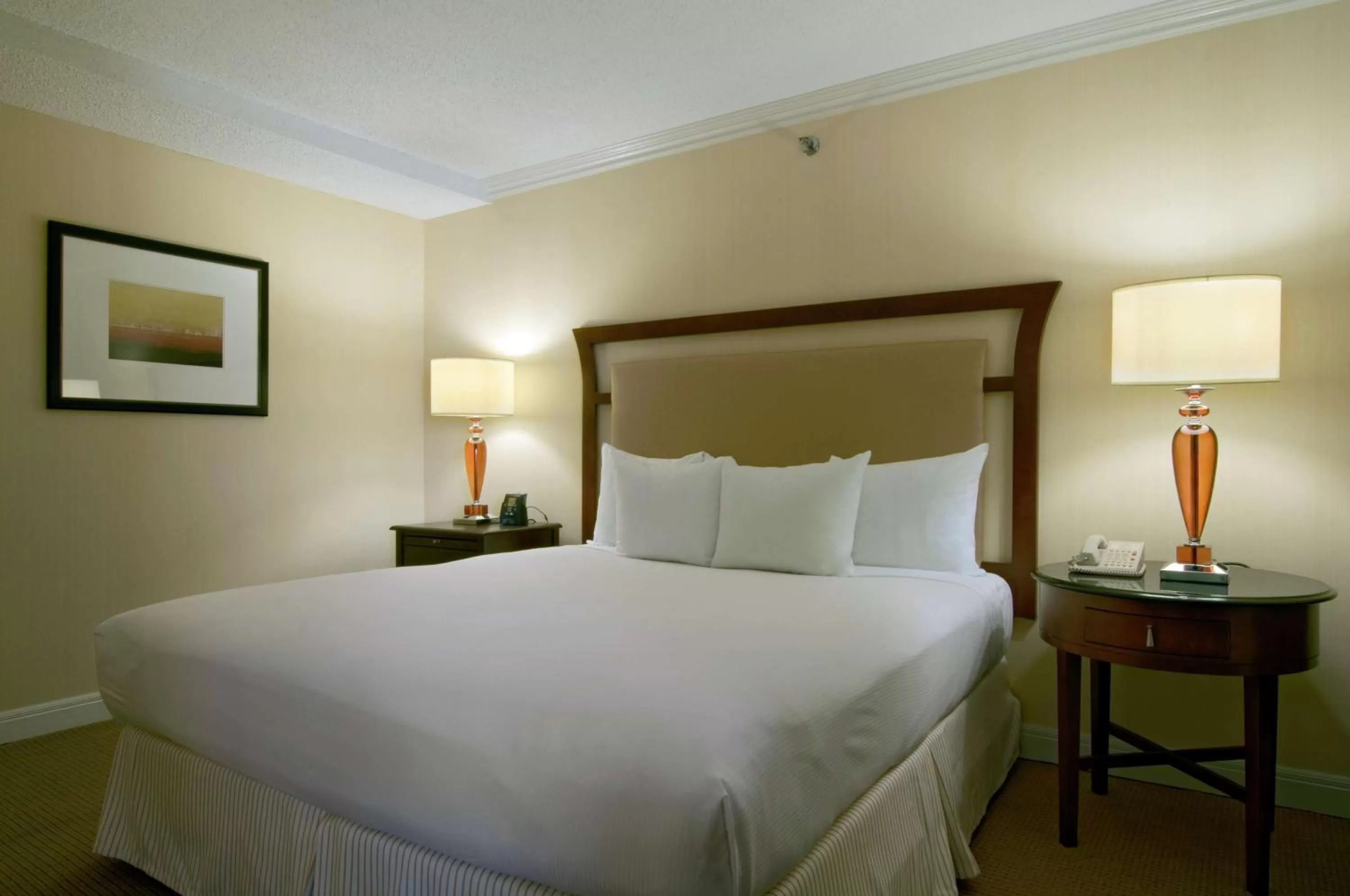 Bed in Hilton Raleigh North Hills