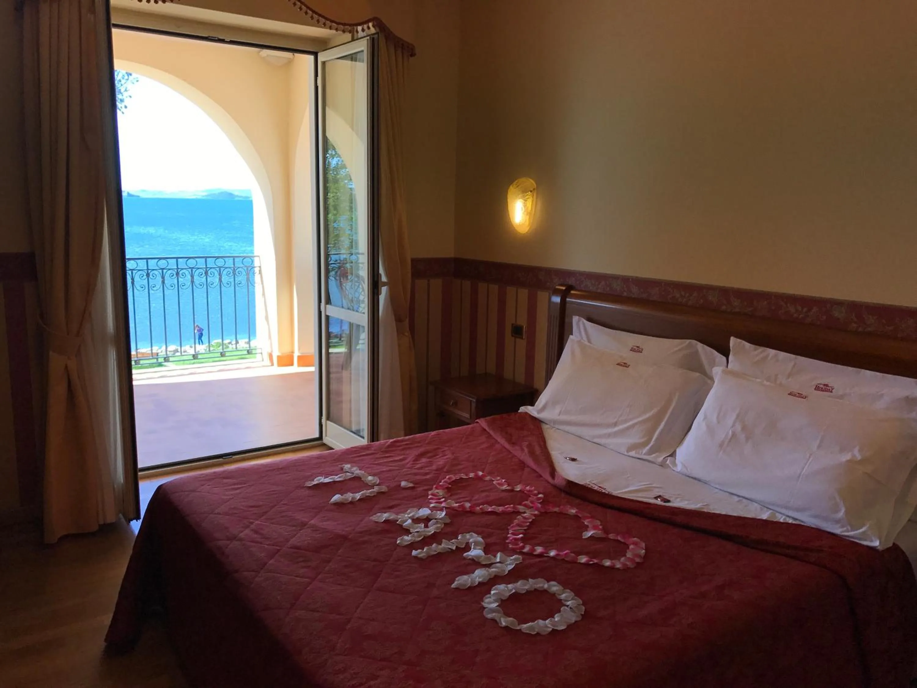 Bed in Hotel Holiday Sul Lago