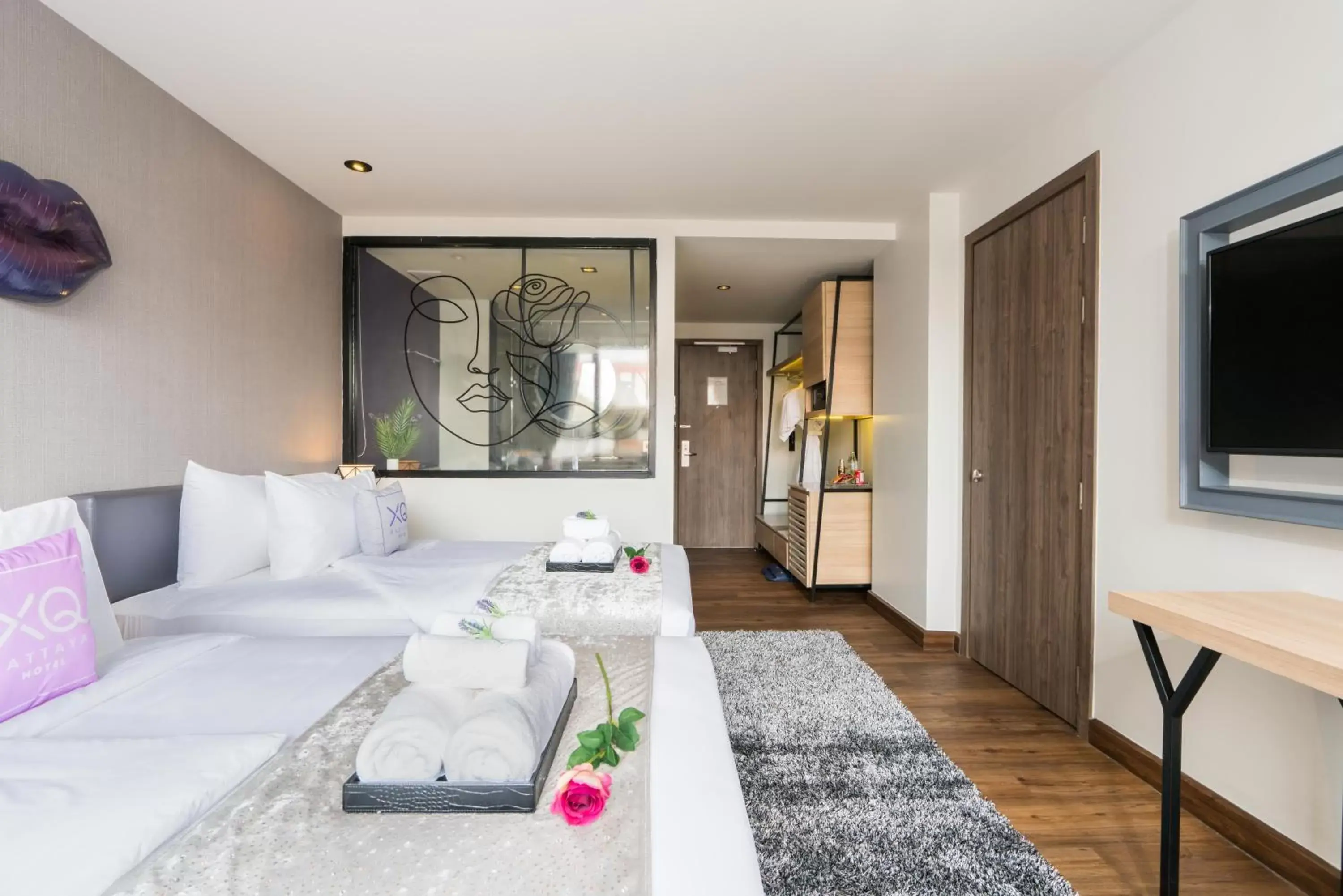 Deluxe Room in XQ Pattaya Hotel Deluxe Room in XQ Pattaya Hotel