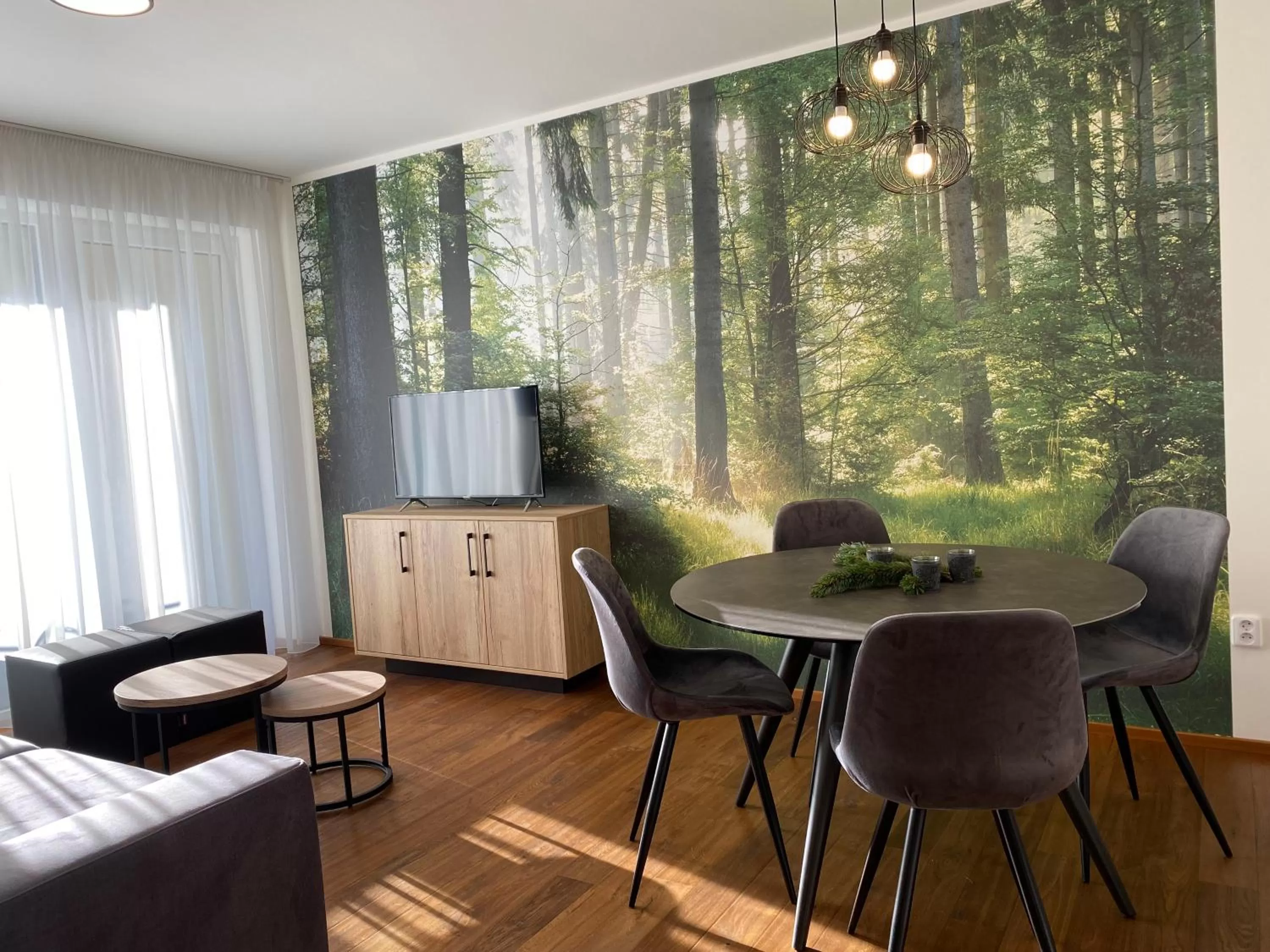 Living room, Dining Area in Resort Vrchlabí