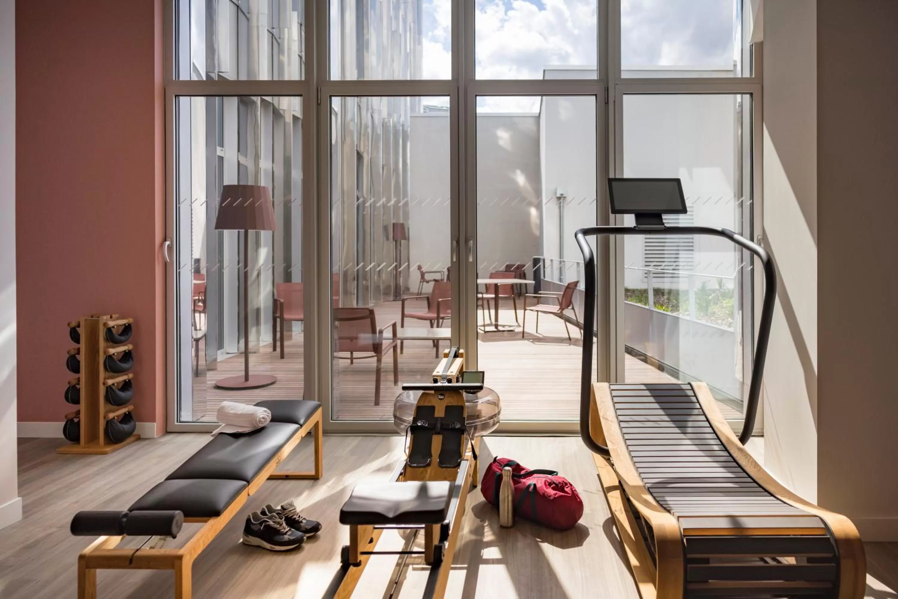 Fitness centre/facilities in OKKO Hotels Lille Centre