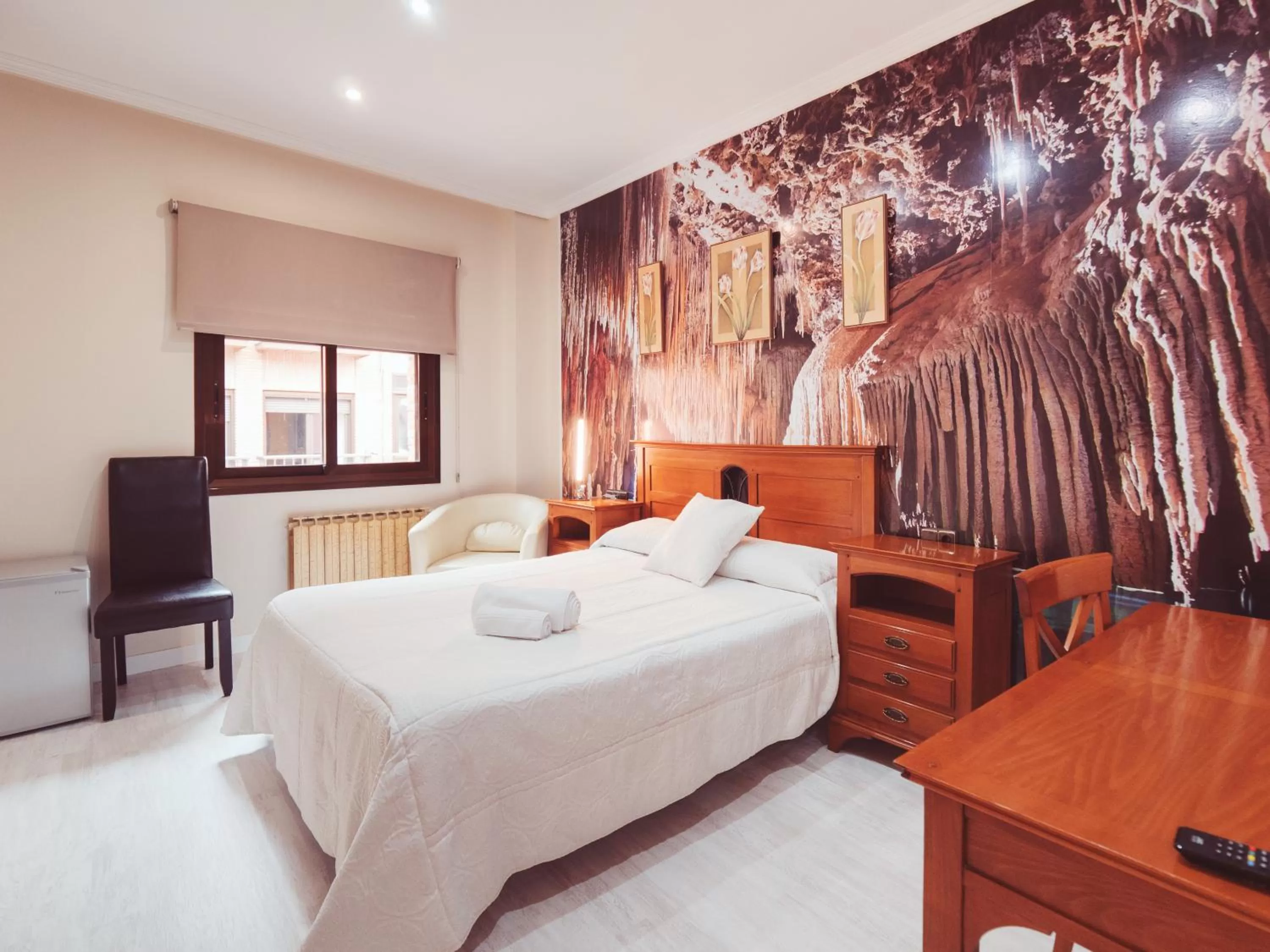 Bed in Hotel Los Toreros