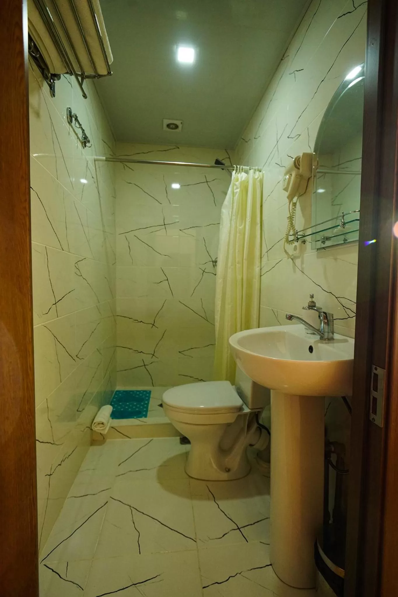 Bathroom in Hotel Eurica