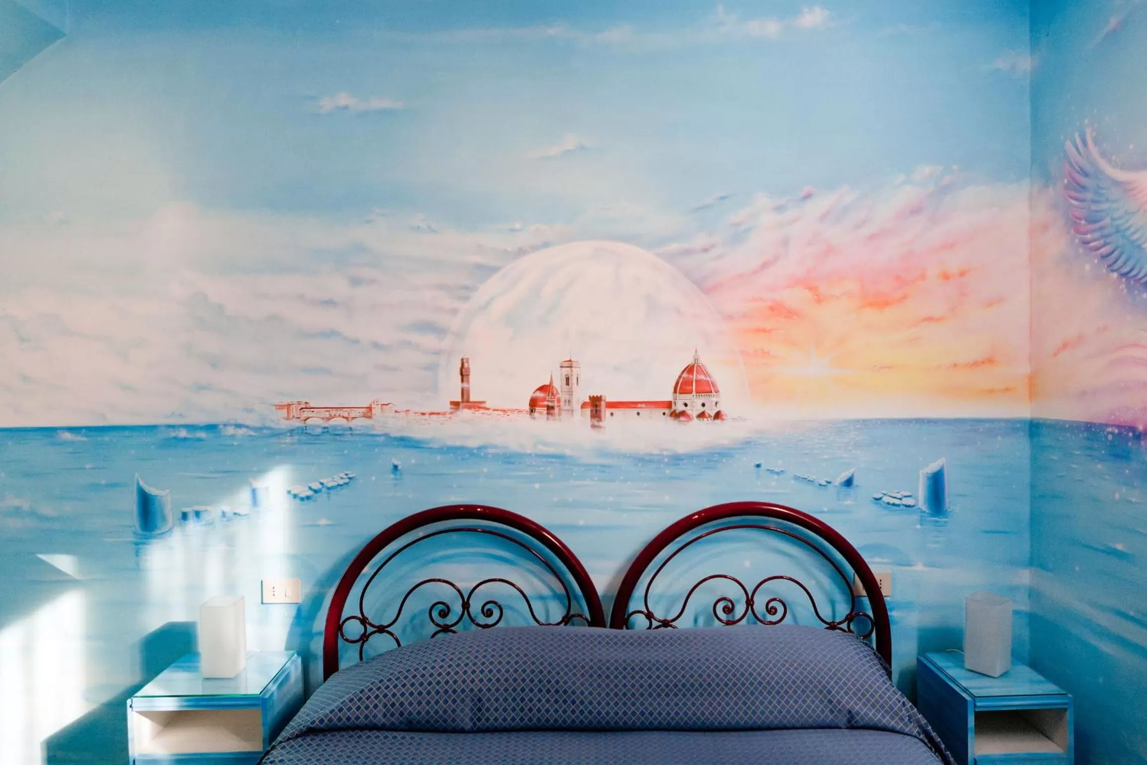 Bed in Hotel Masaccio