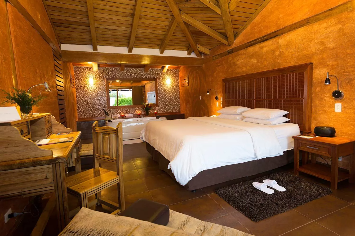 Bed in Luna Volcán, Adventure SPA