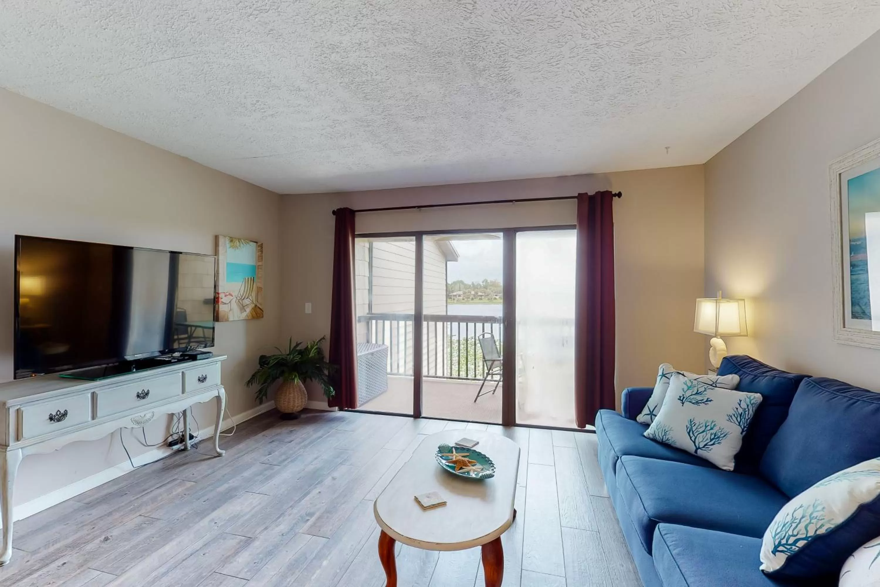 Seating Area in Polynesian Village - Unit 222