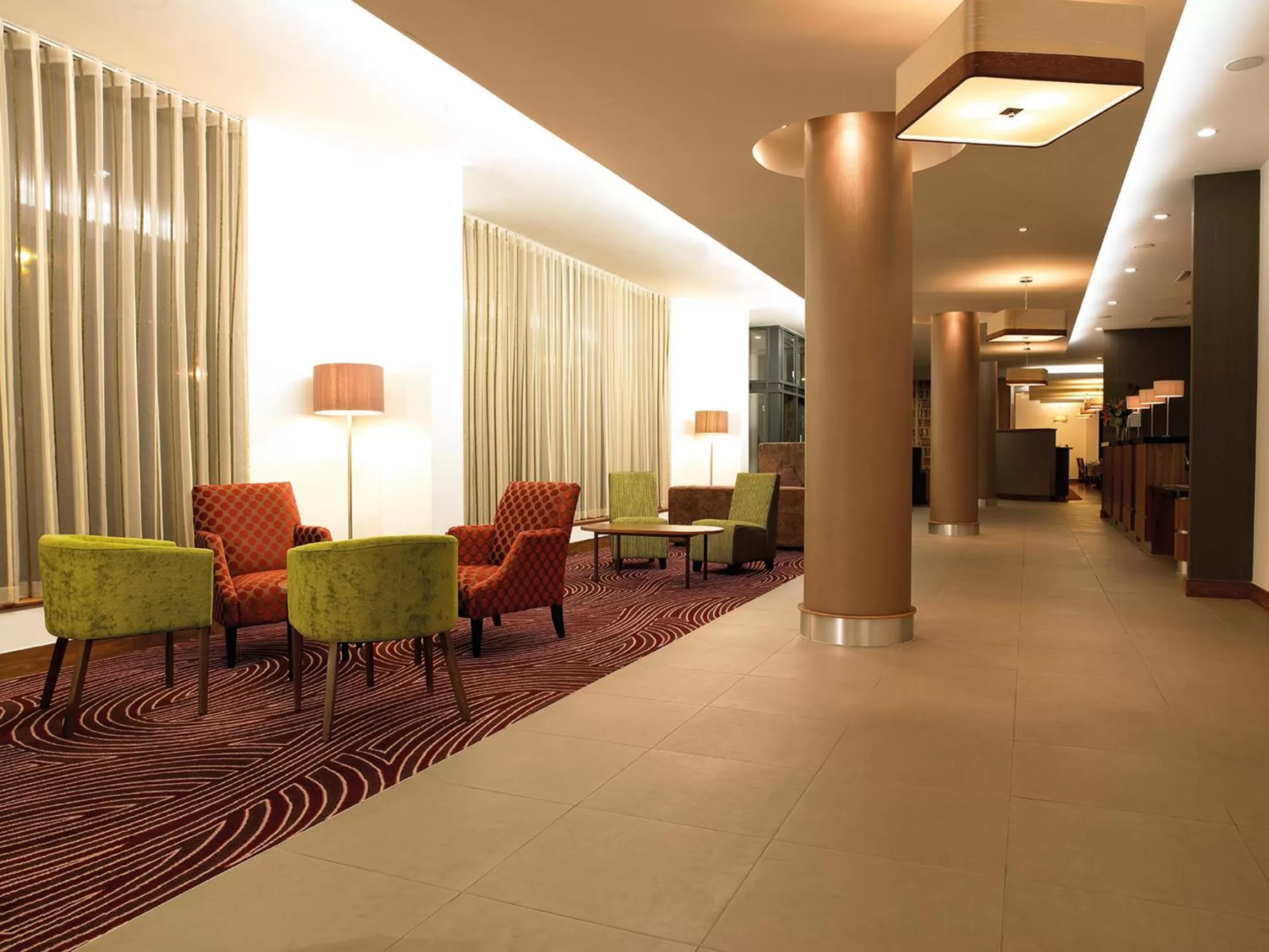Lobby or reception in Leonardo Hotel Derby