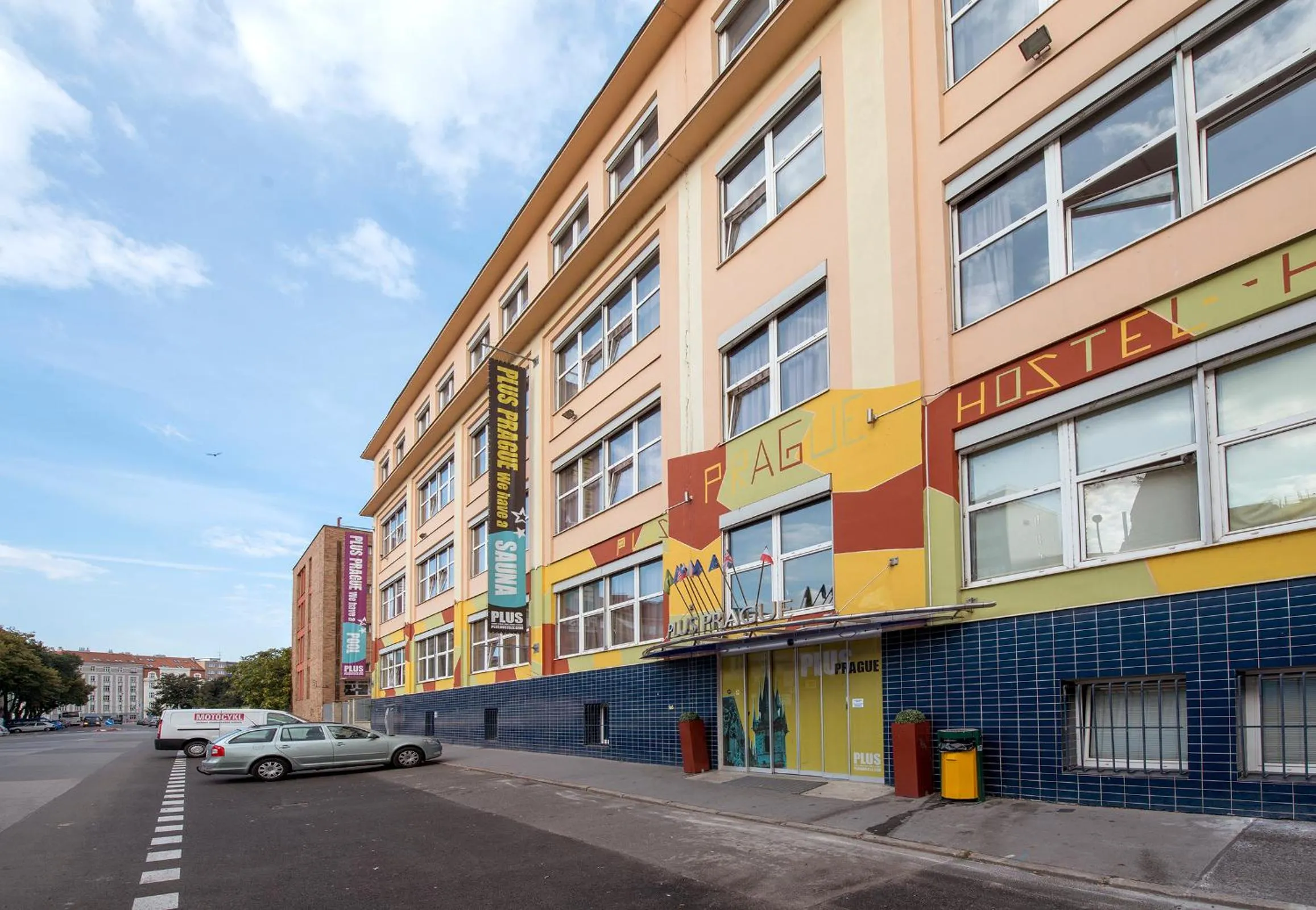 Facade/entrance in Plus Prague