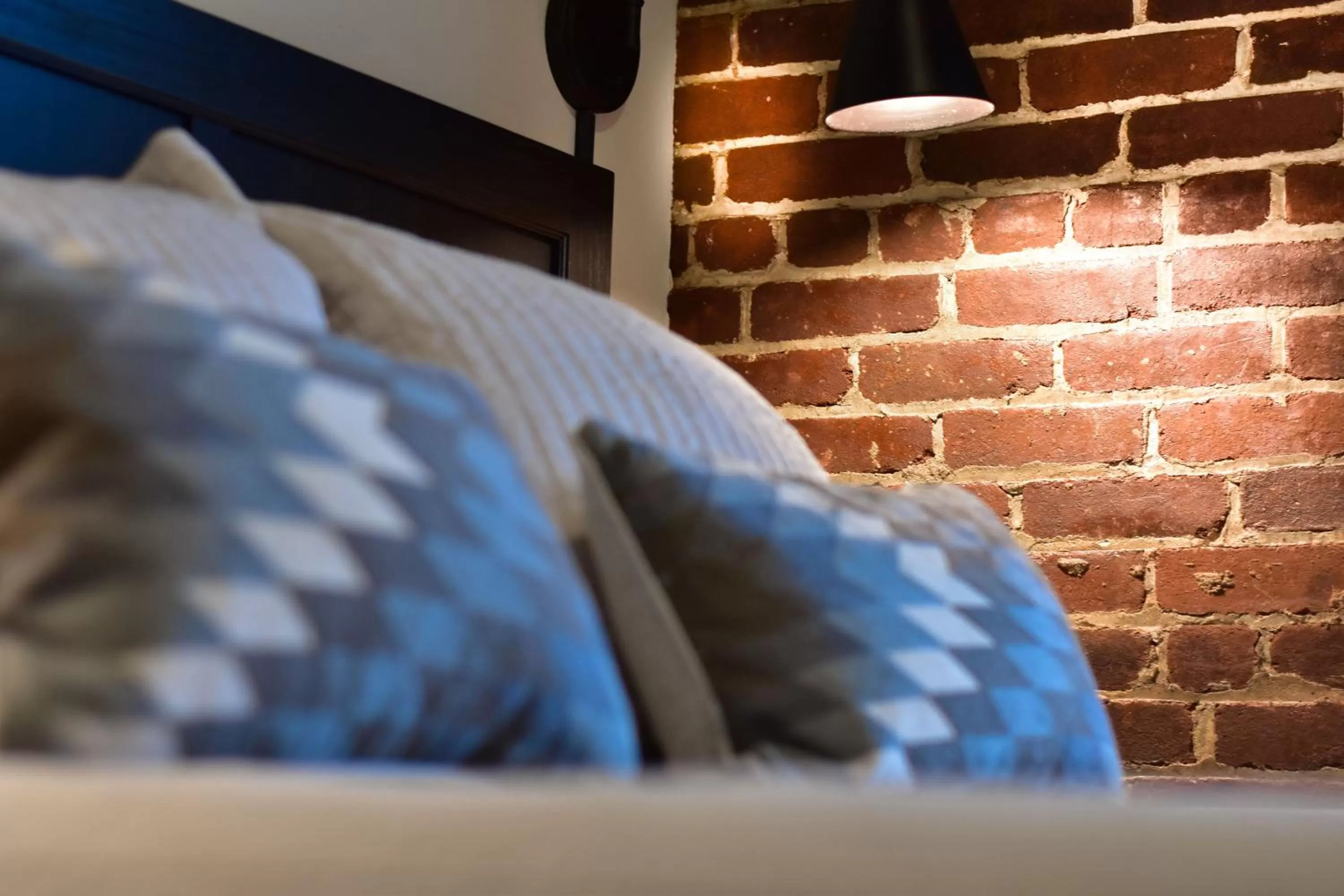 Bedroom, Bed in The Lofts at Downtown Salem