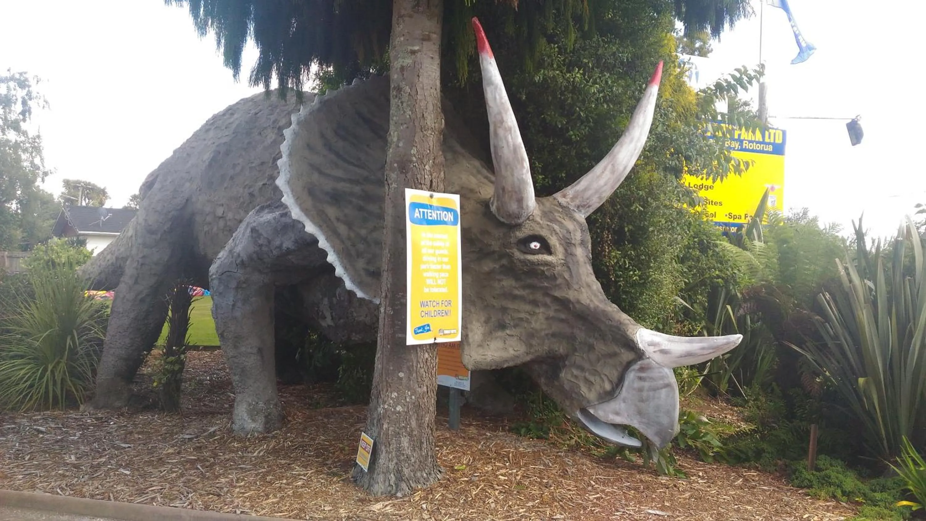 Decorative detail in All Seasons Holiday Park