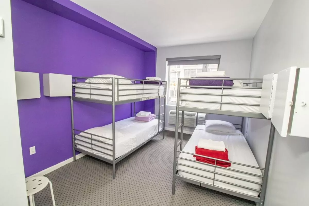 Bed in Canal Loft Hotel