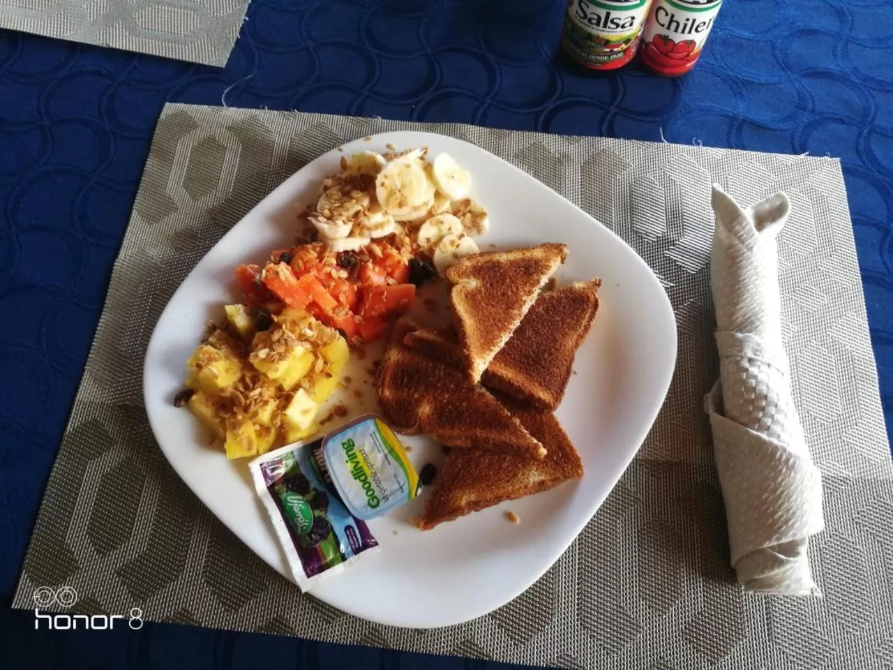 Breakfast in Out of Bounds Boutique Hotel