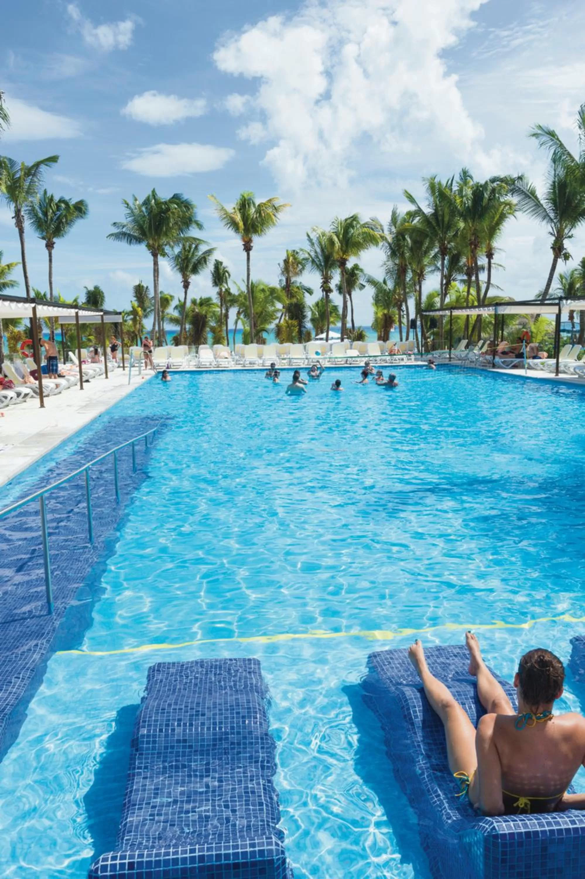 Swimming pool in Riu Playacar - All Inclusive