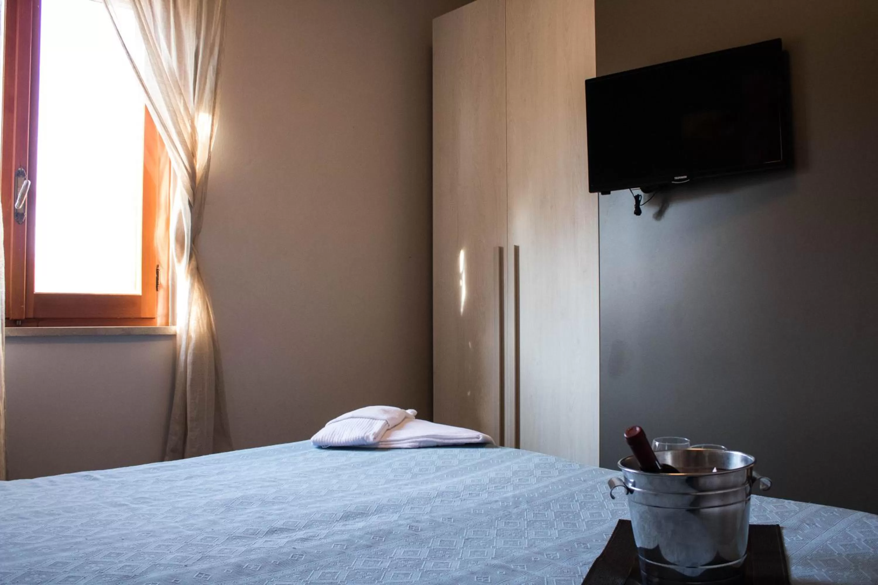 Bed in Le Querce Hotel