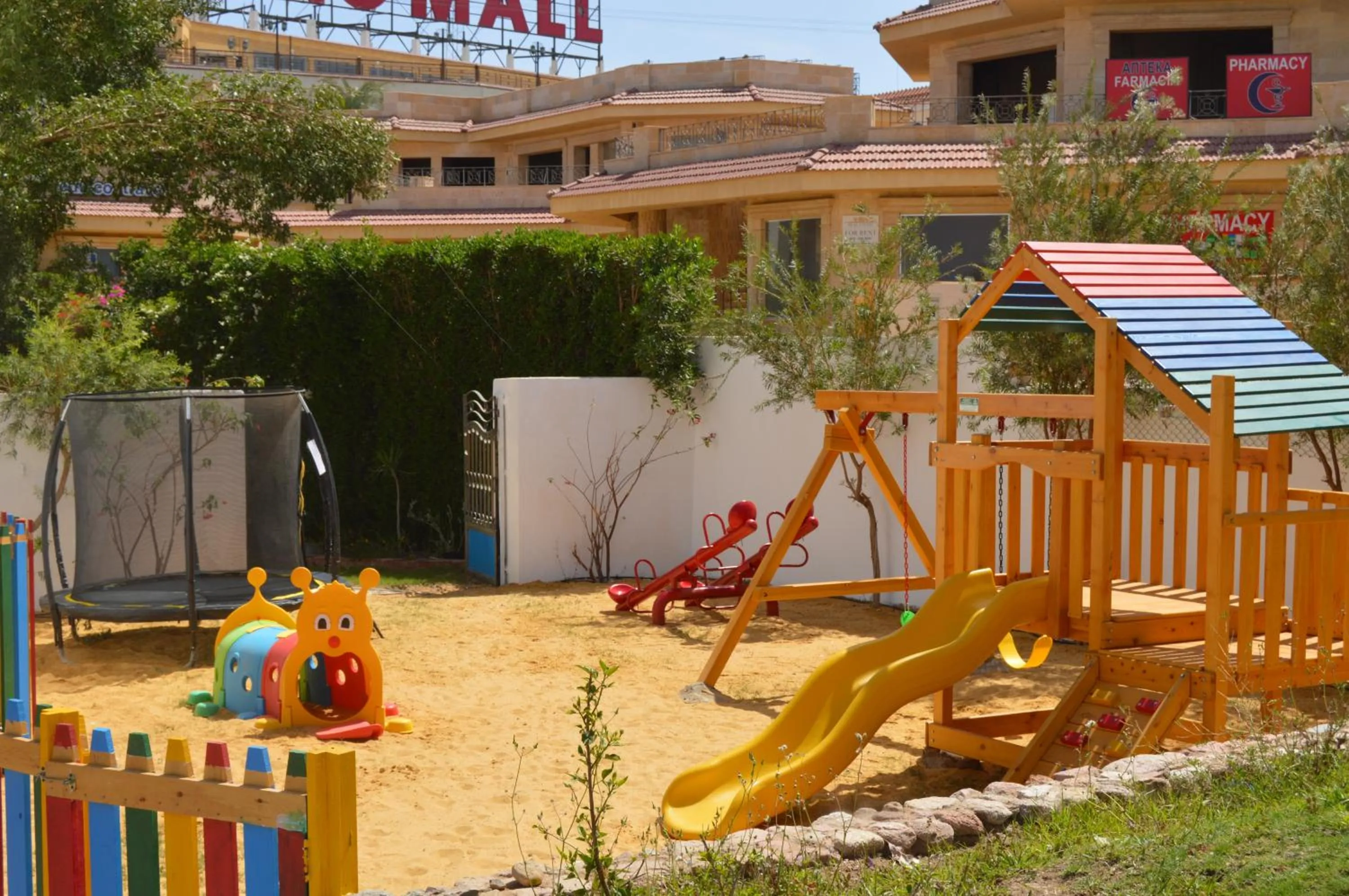 Children play ground in Naama Blue Hotel