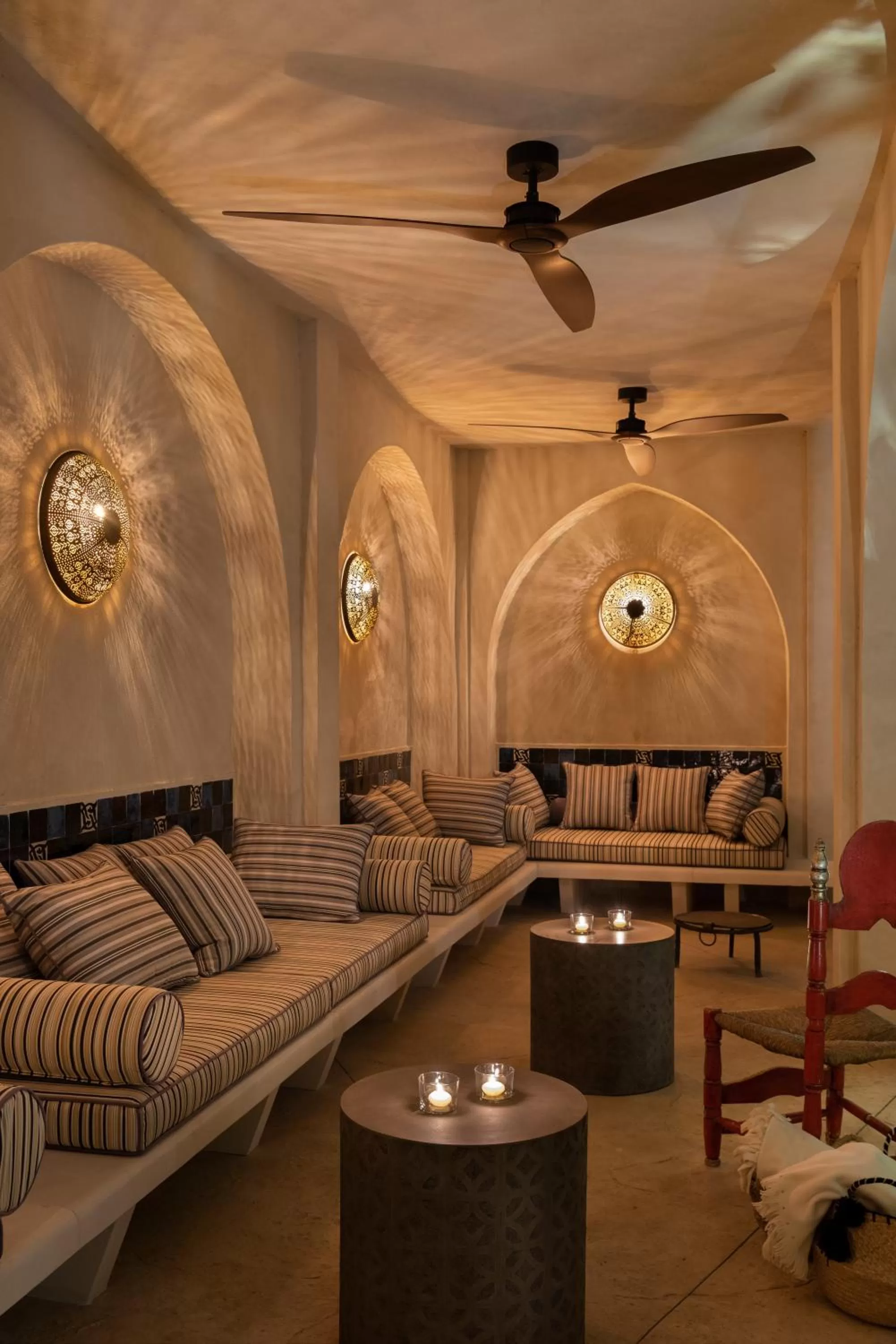 Seating area in Pájaro Rebelde