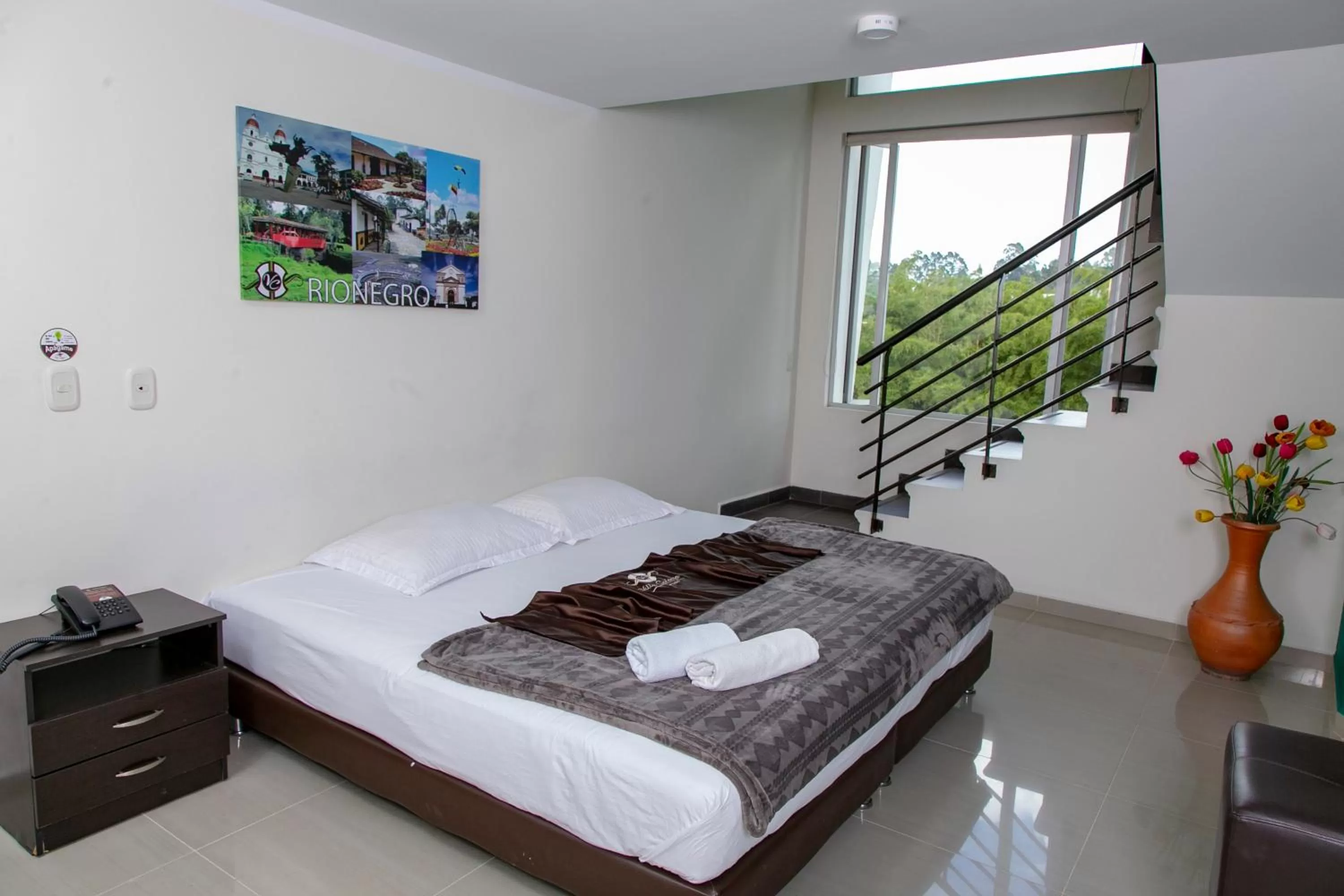 Bed in Hotel Villa Colonia