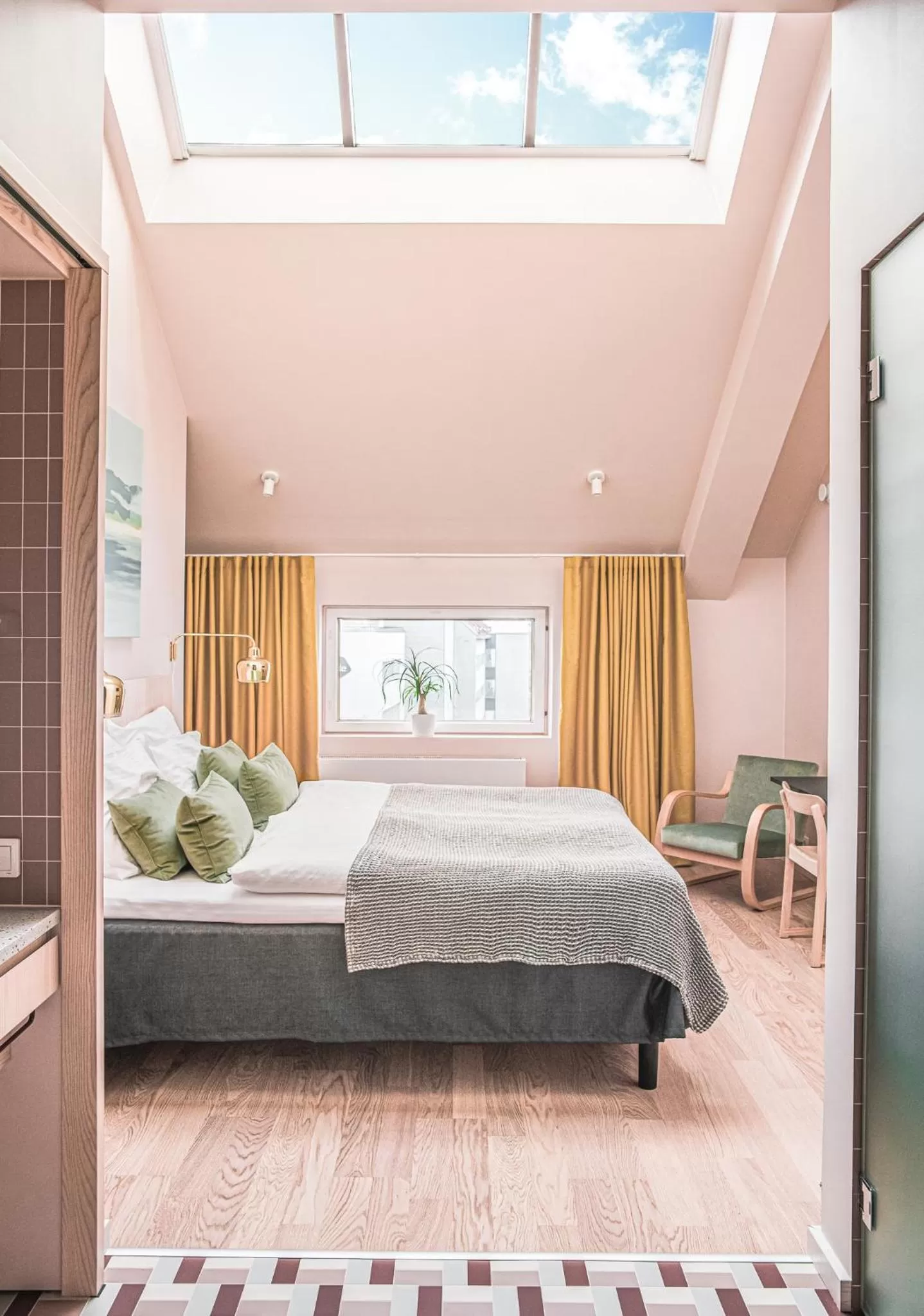 Bedroom, Bed in Hotel Helka