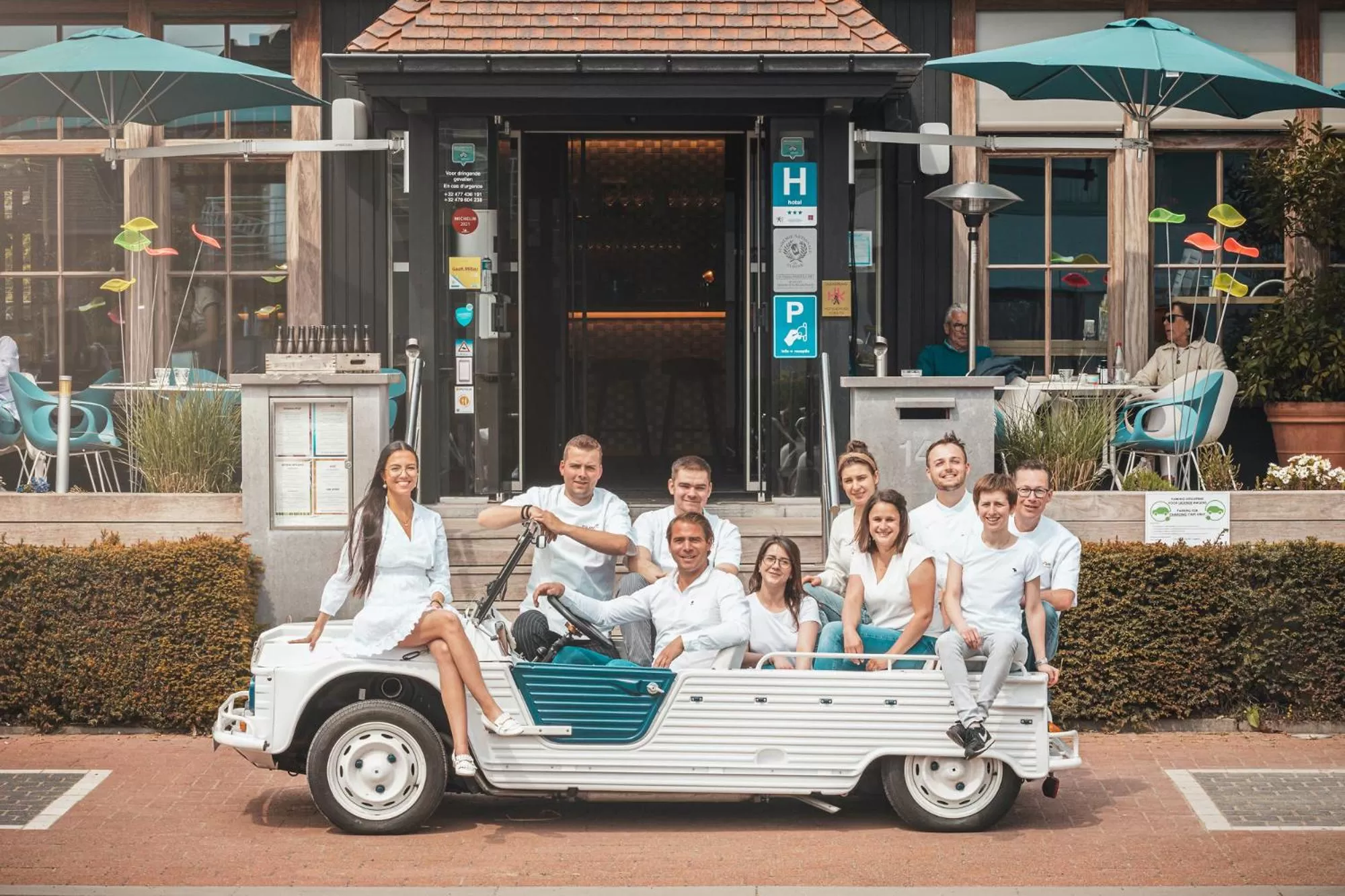 Property building in Boutique Hotel 'Hof ter Duinen'