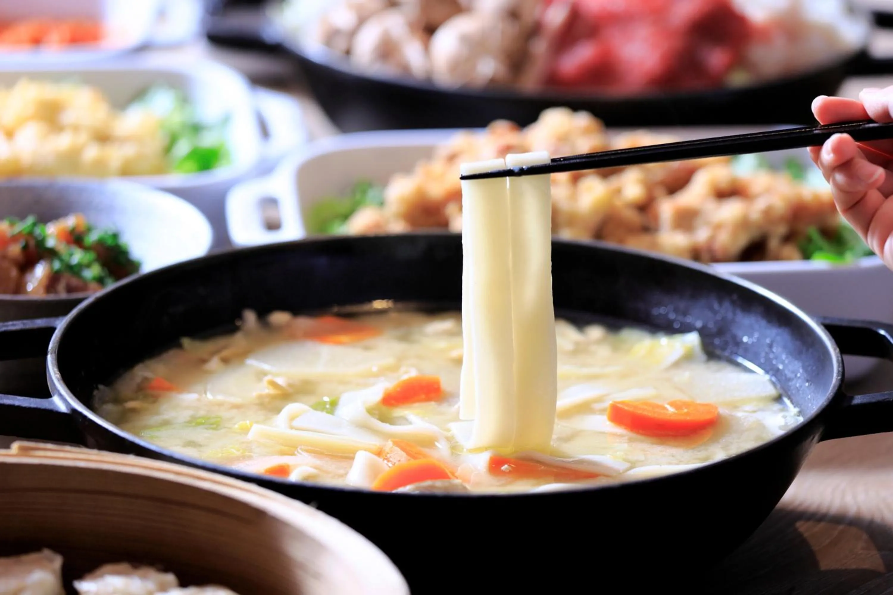 Buffet breakfast in ART Hotel Oita