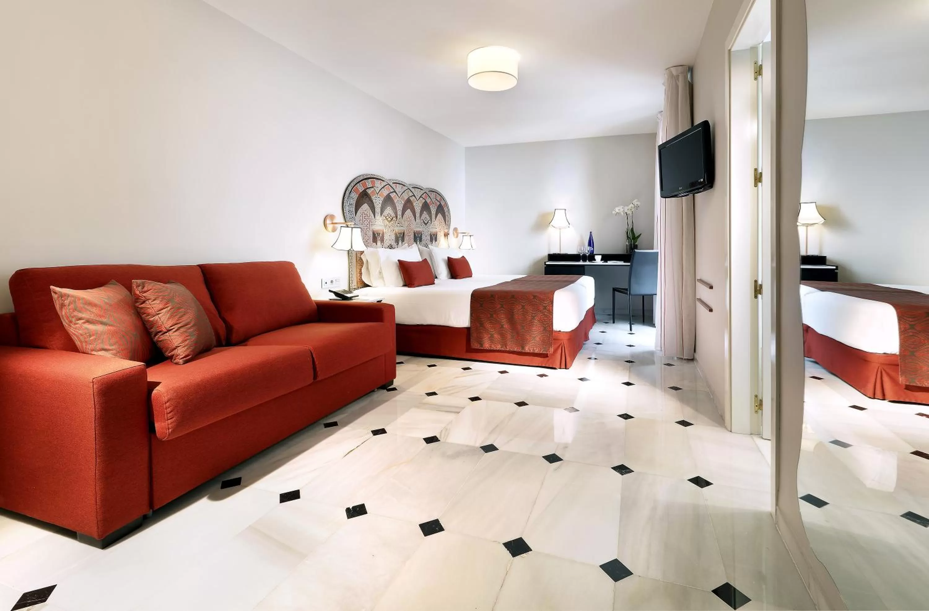 Bed in Eurostars Conquistador