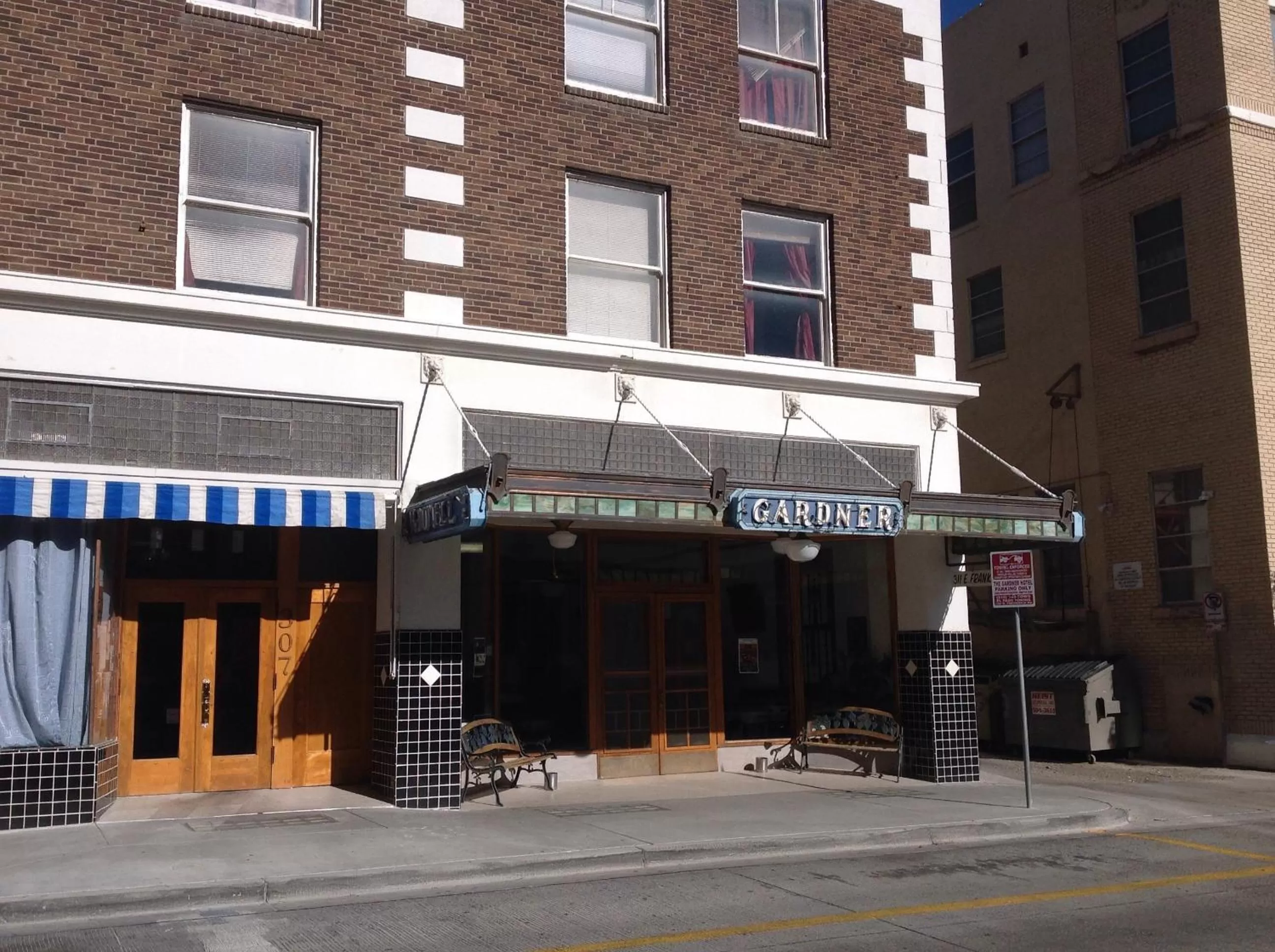 Facade/entrance in Gardner Hotel & Hostel