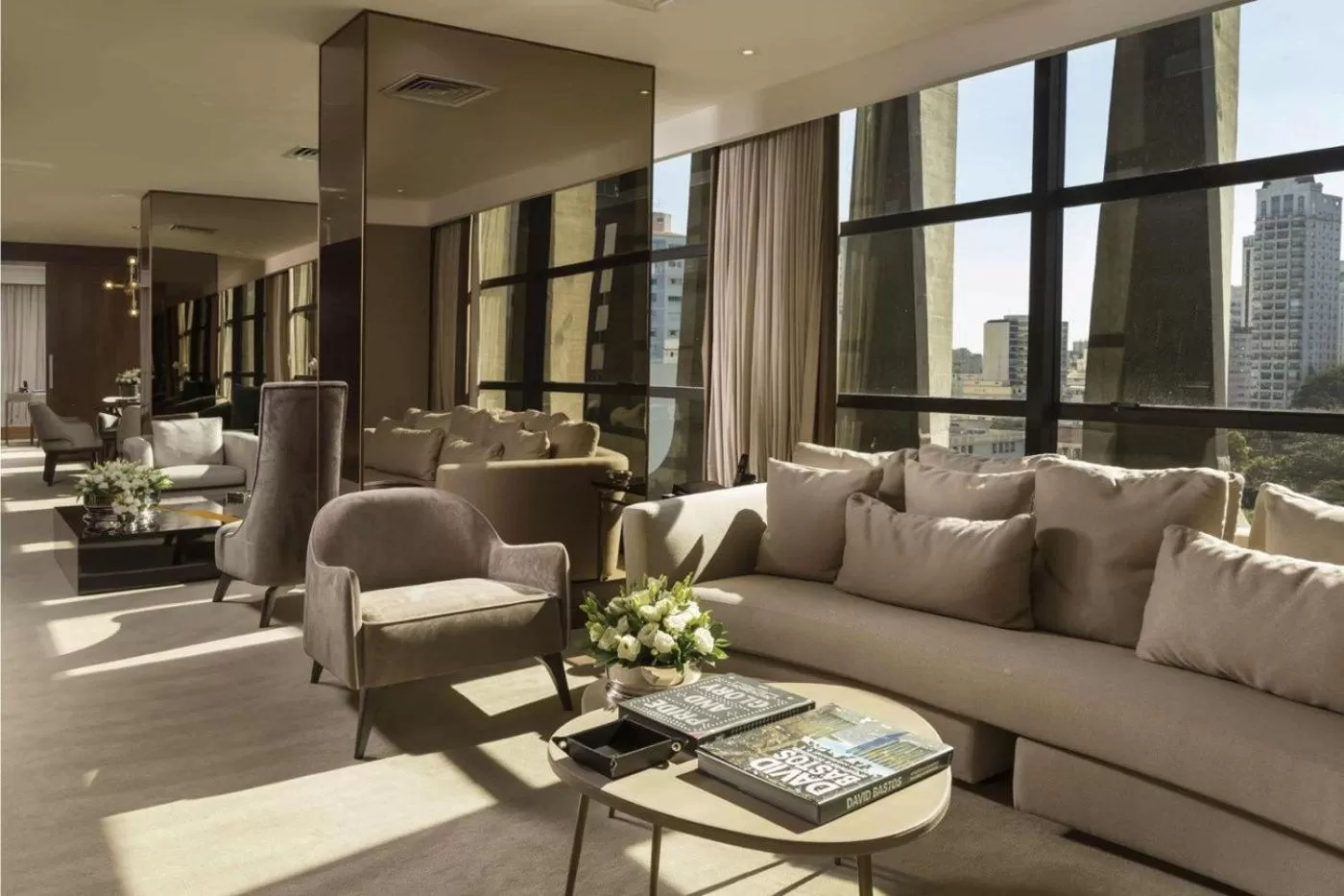 Living room in Tivoli Mofarrej São Paulo