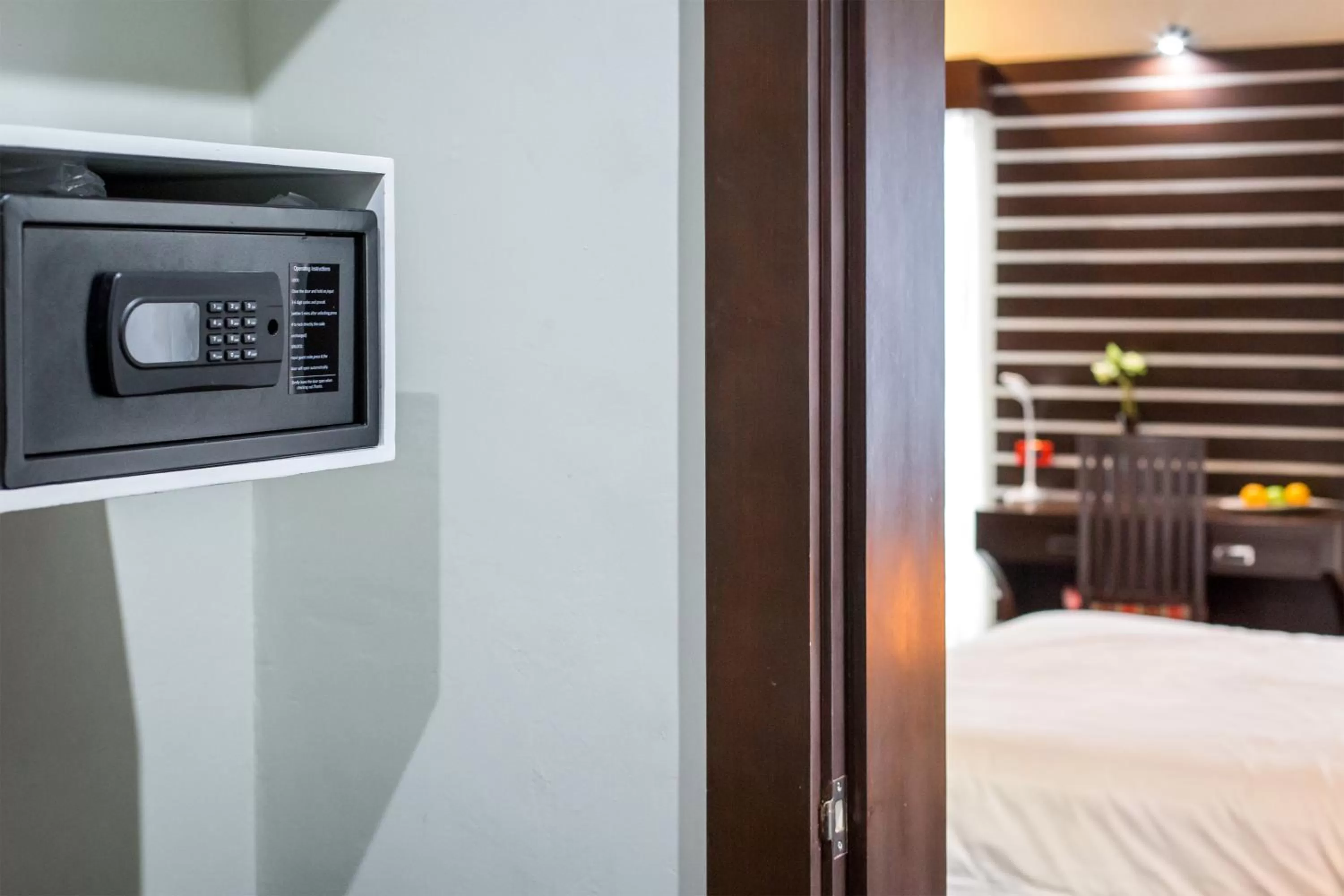 Decorative detail, Bed in De Sarann Villa