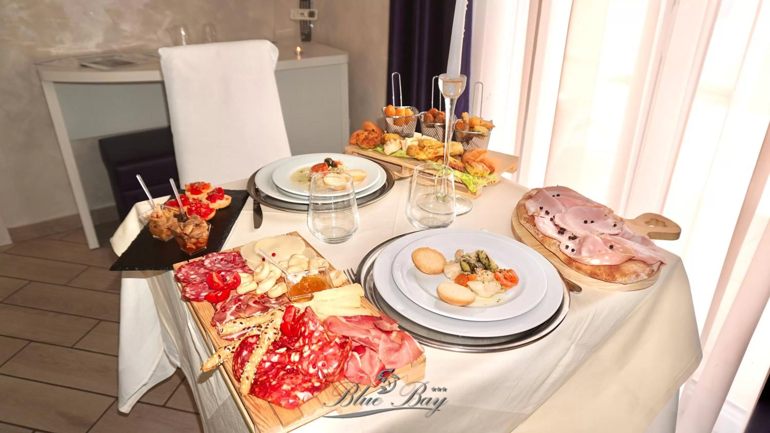 Food in BlueBay Residence Resort