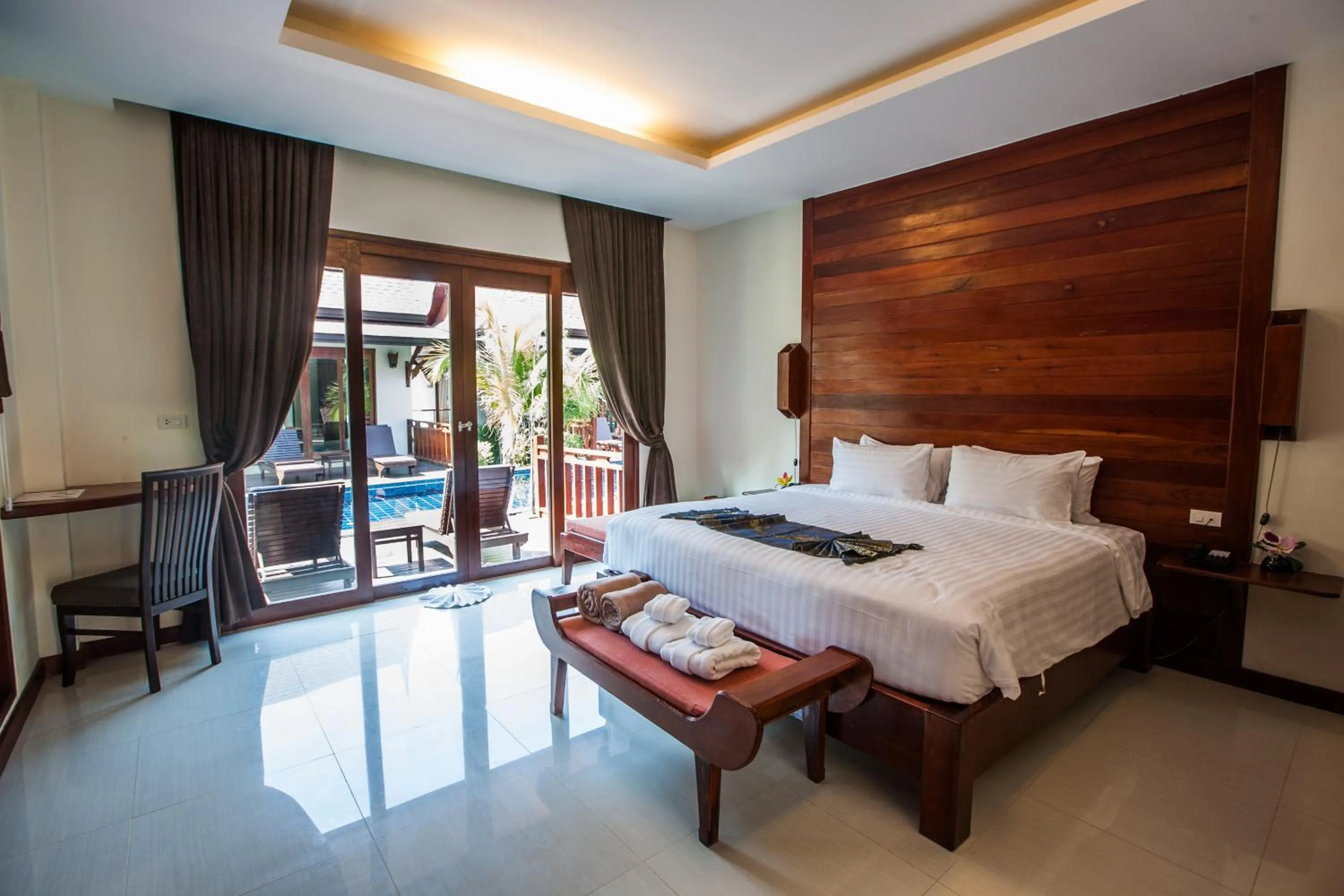 Bed in T-Villa Phuket