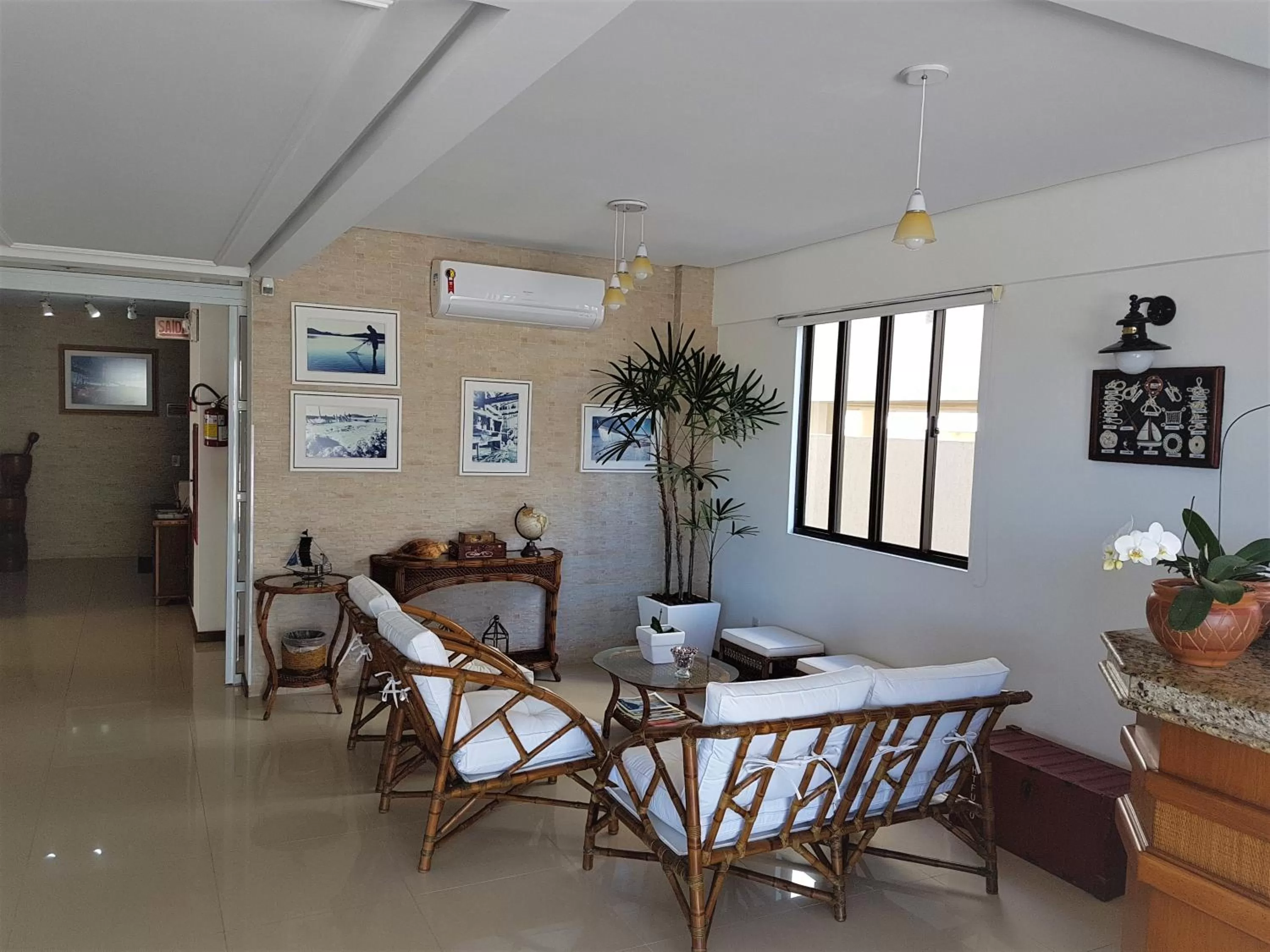 Lobby or reception in Fragata Apart Hotel