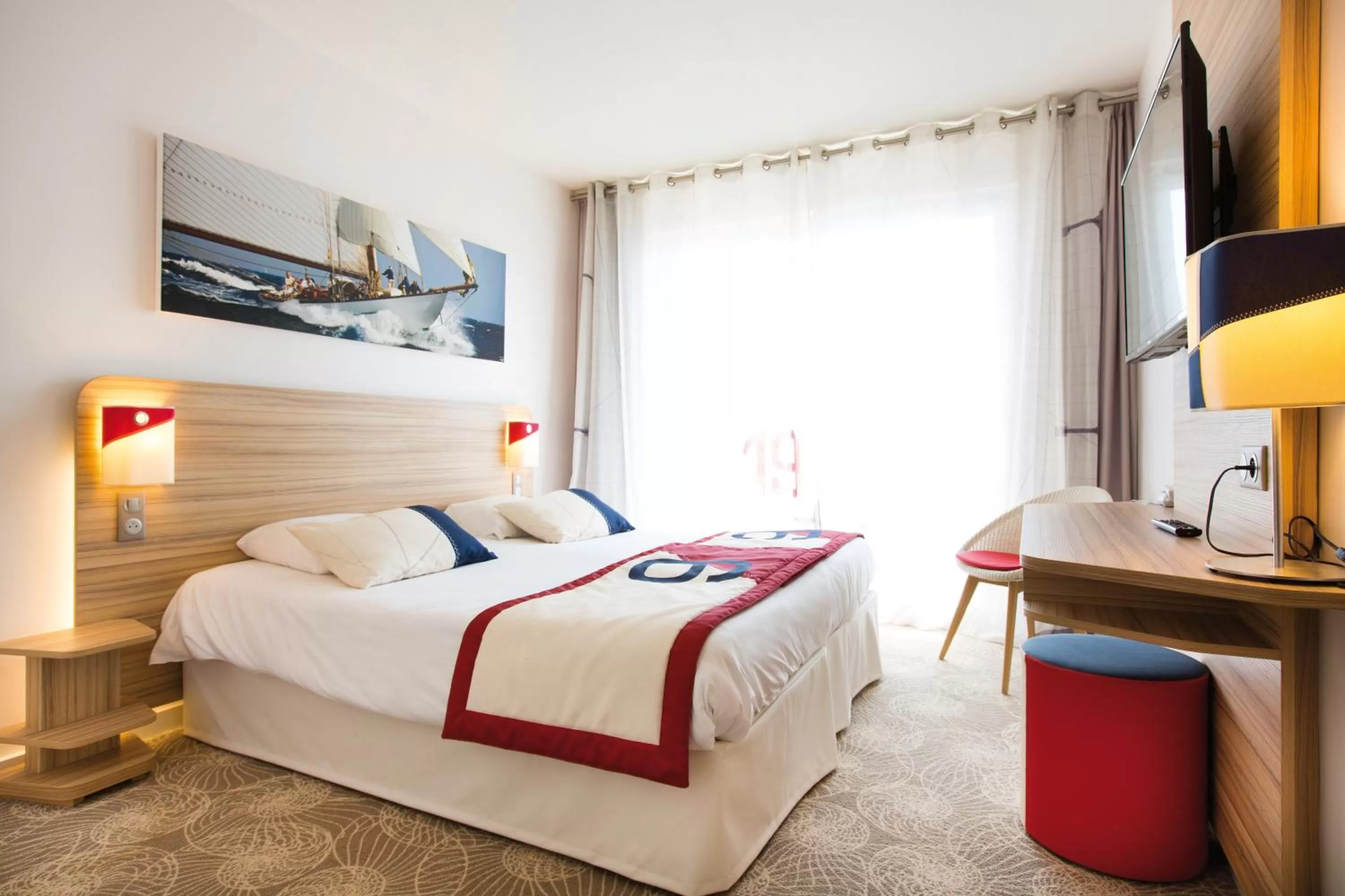 Bed in Hotel Club Le Plein Sud Vacances Bleues