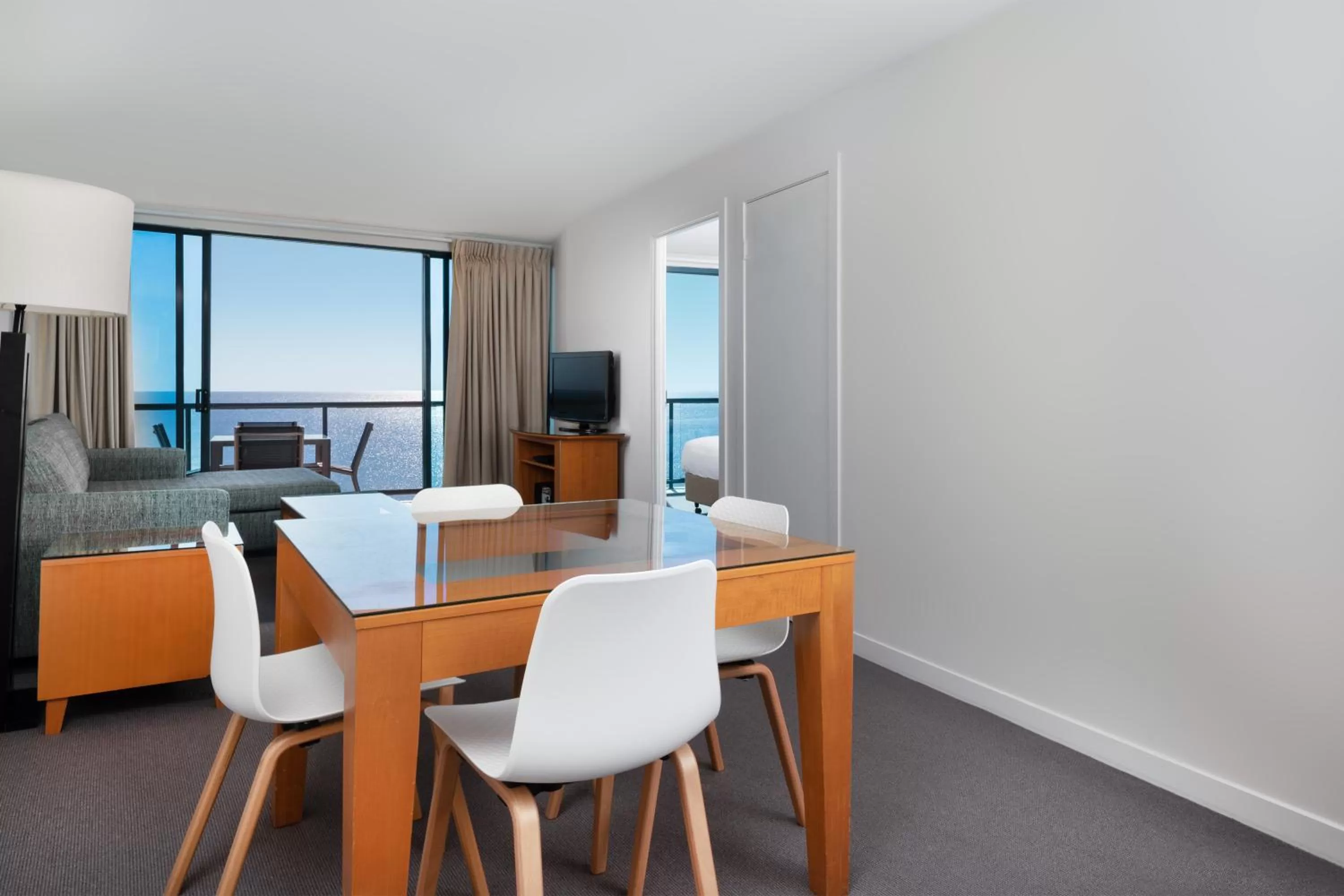 Living room in Mantra Mooloolaba Beach