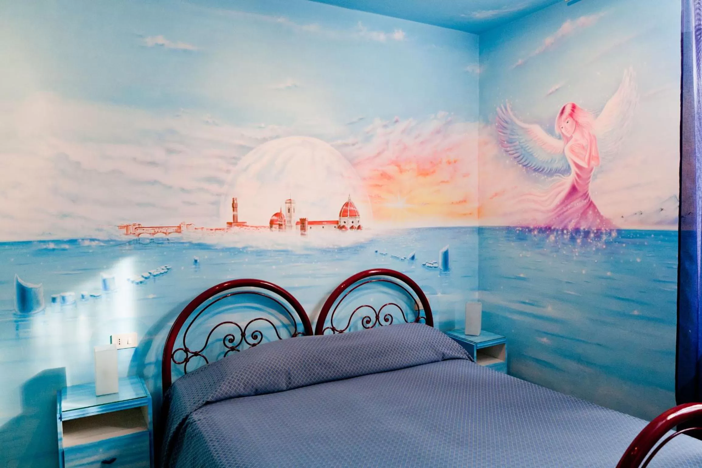 Bed in Hotel Masaccio