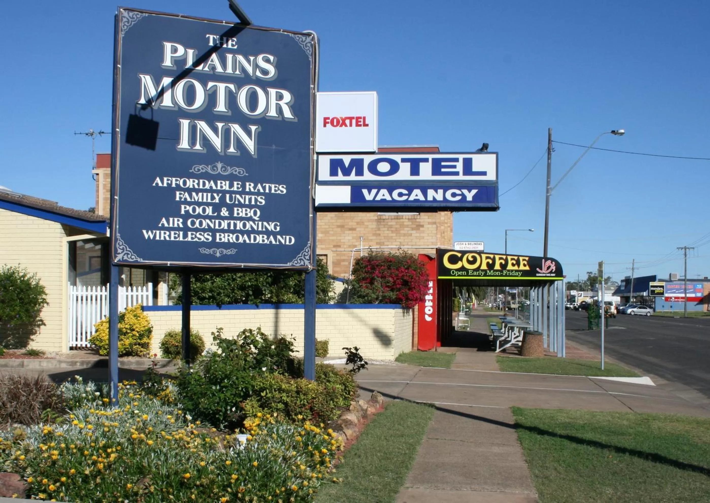 Property logo or sign in The Plains Motor Inn