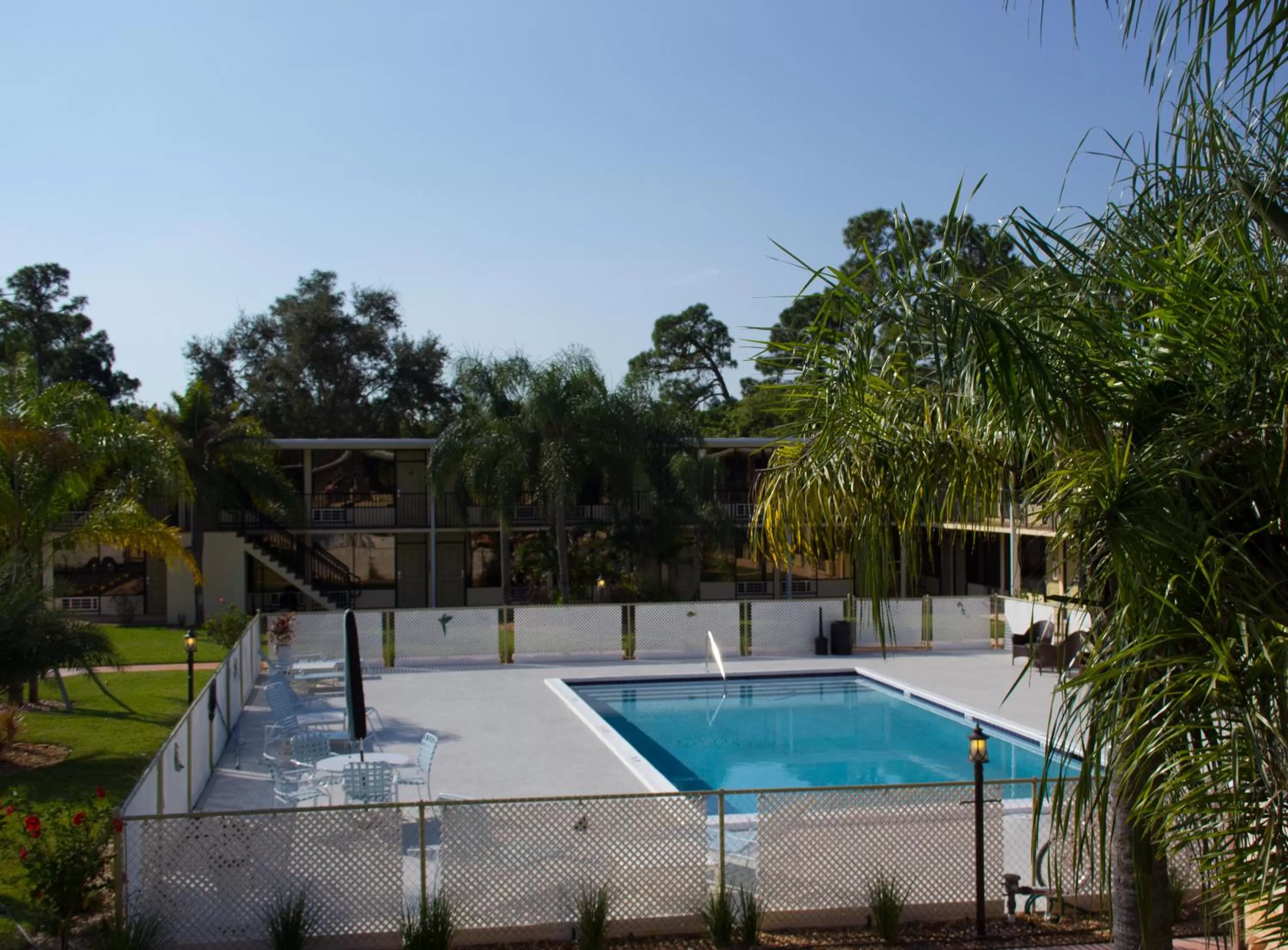 Swimming pool in At Home Inn - Fort Pierce