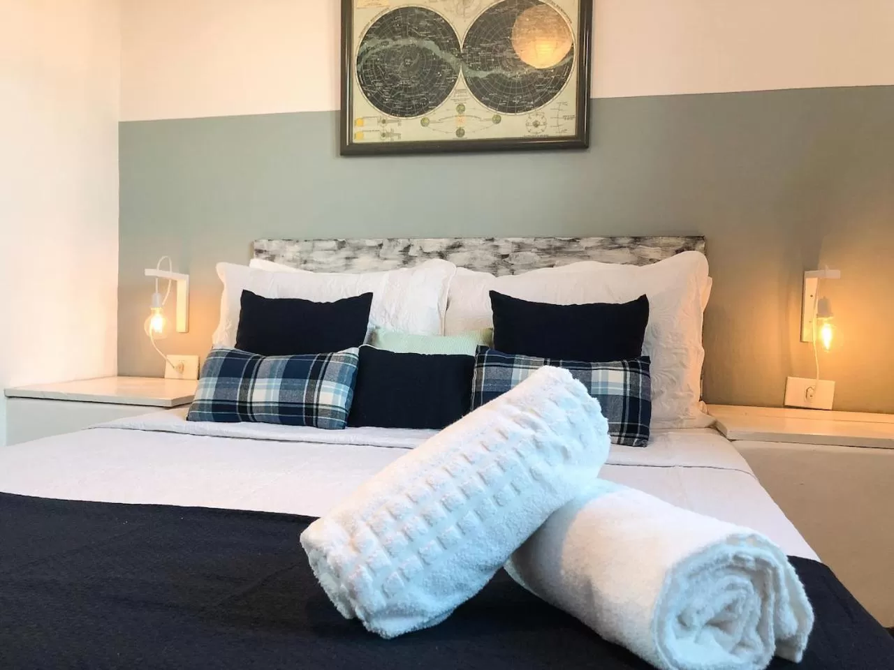 Bed in Pousada Marittima