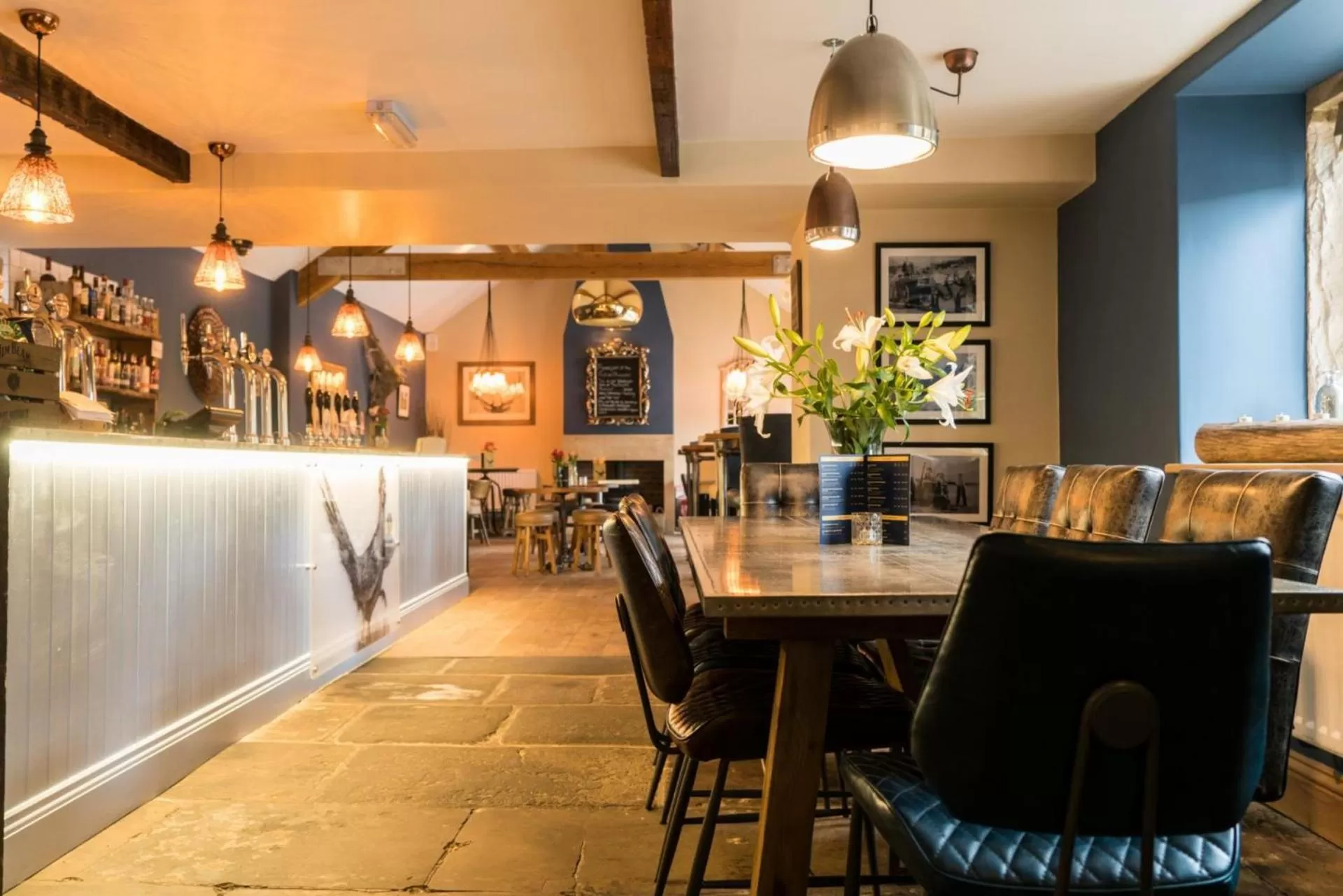 Lounge or bar in The Pickled Pheasant