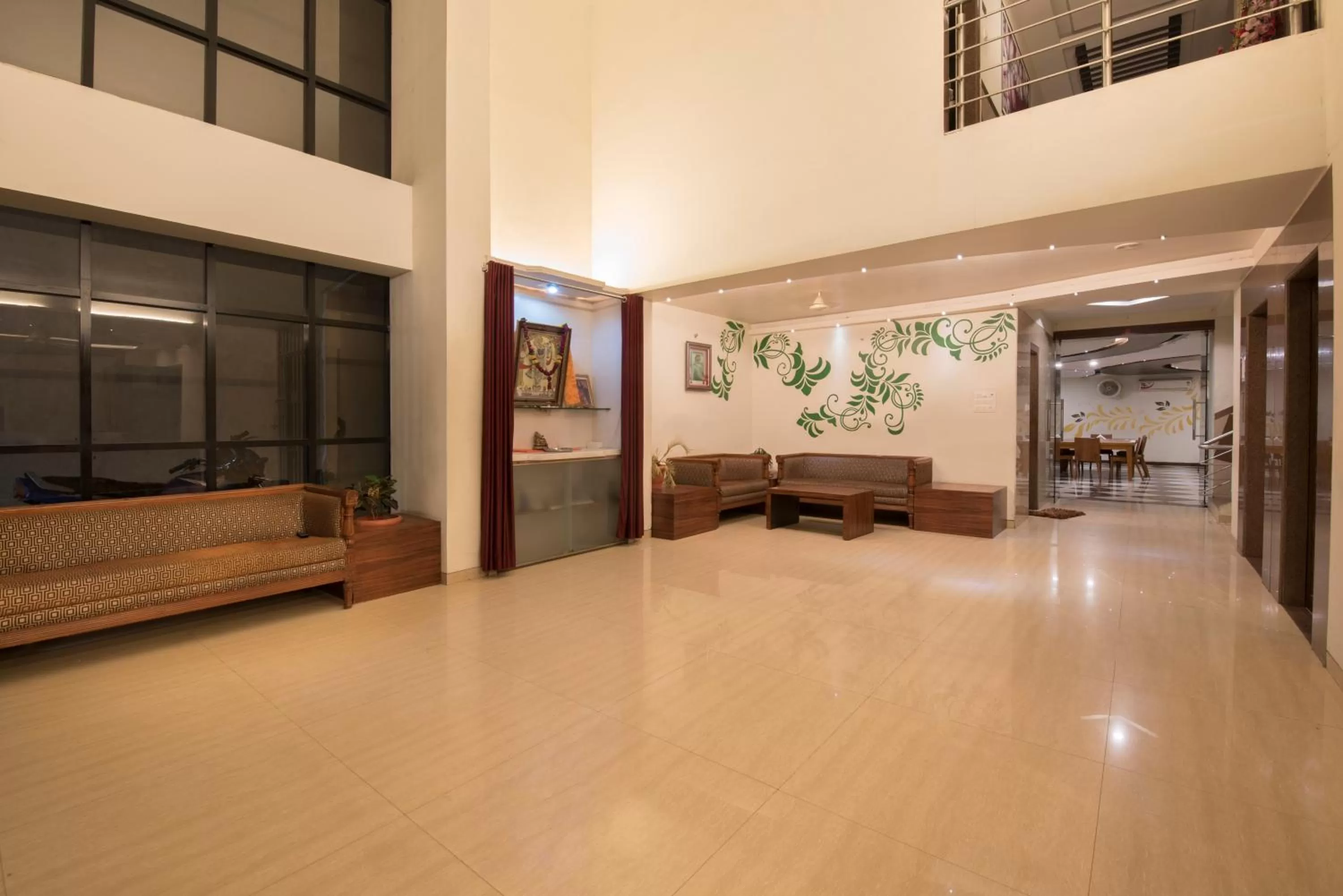 Lobby or reception in Hotel Vaikunth By Adamo