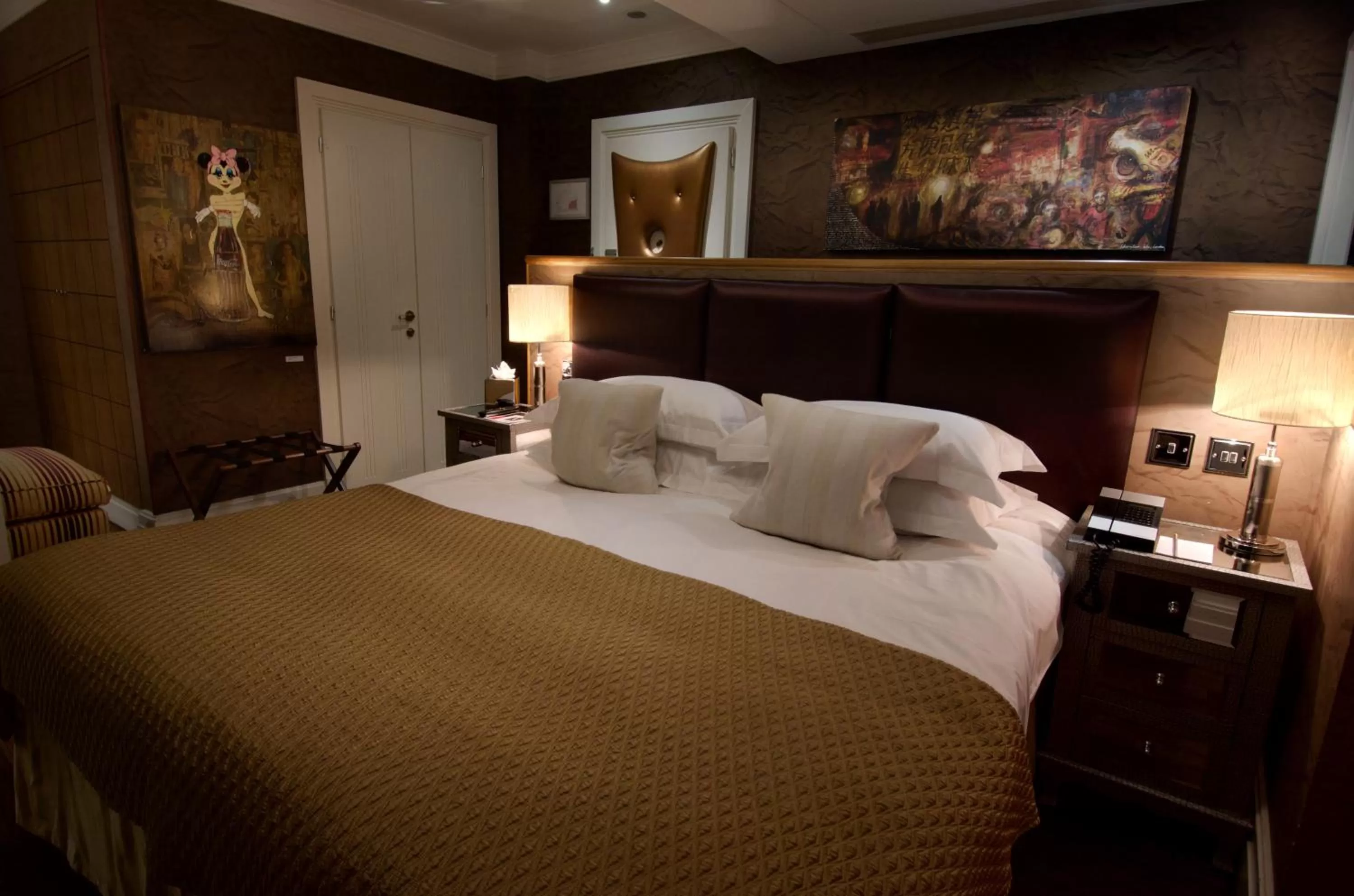 Bedroom, Bed in Karma Sanctum Soho Hotel